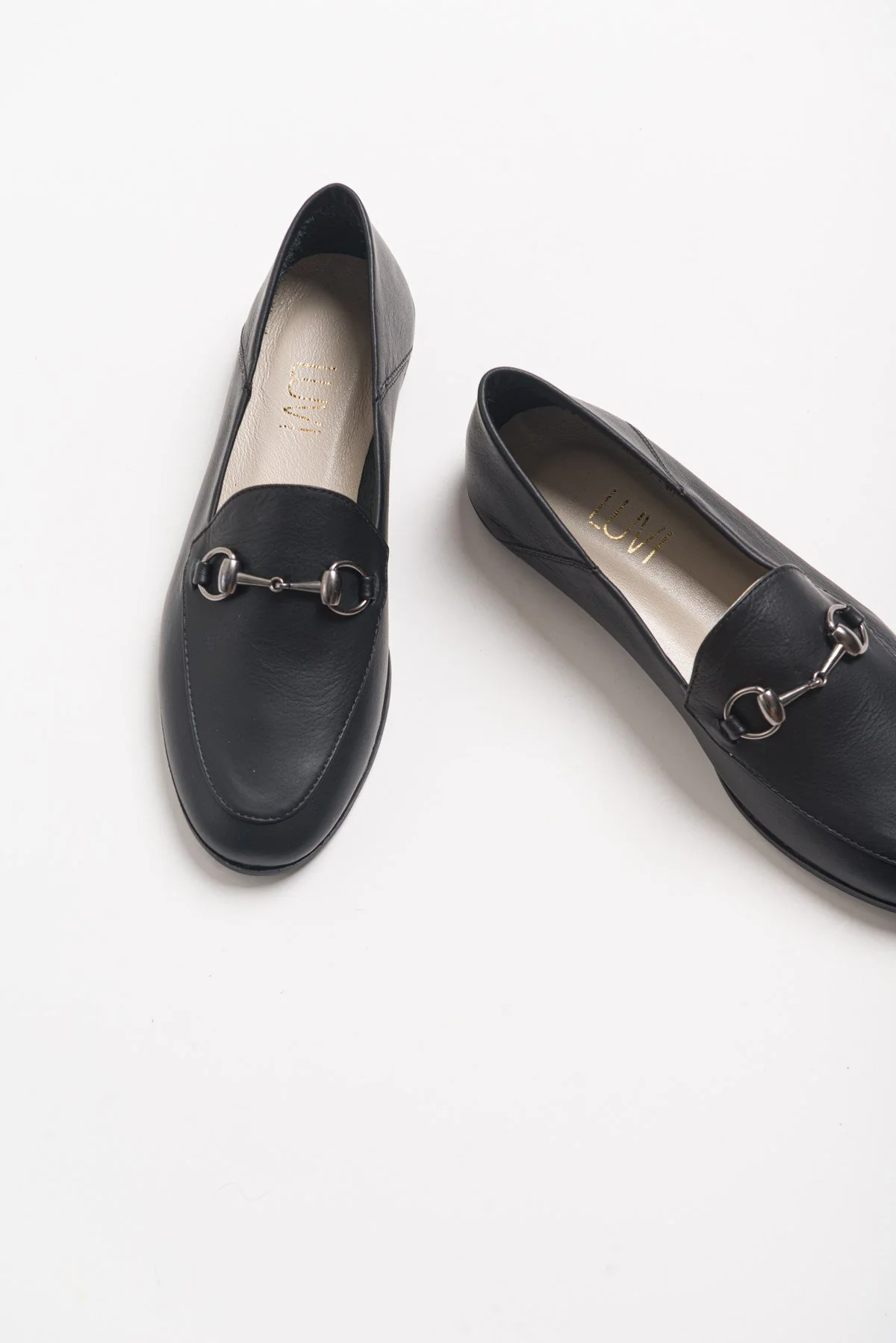 Penny - Black Leather Horsebit Loafers - Image 6
