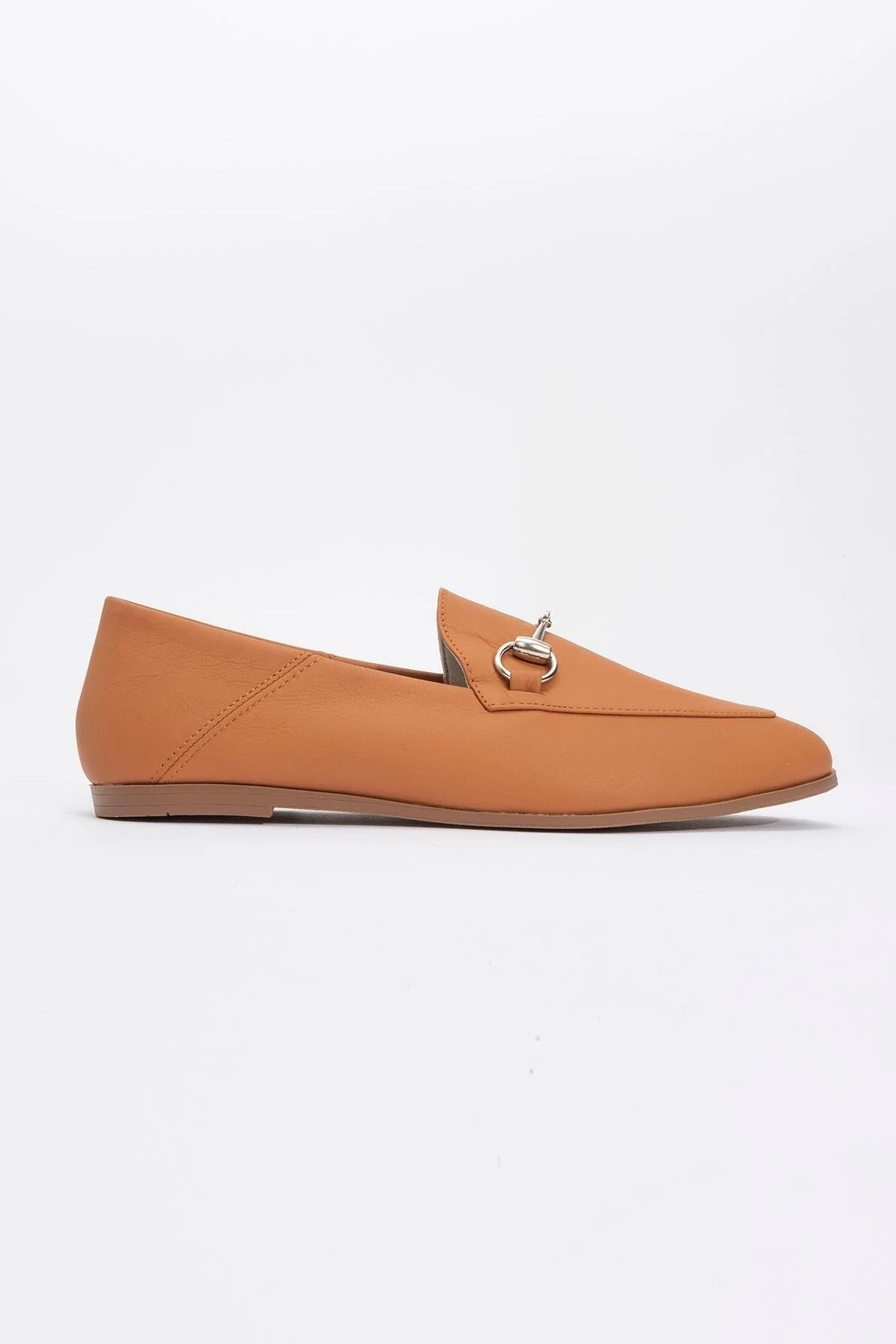 Penny - Orange Leather Horsebit Loafers - Image 4