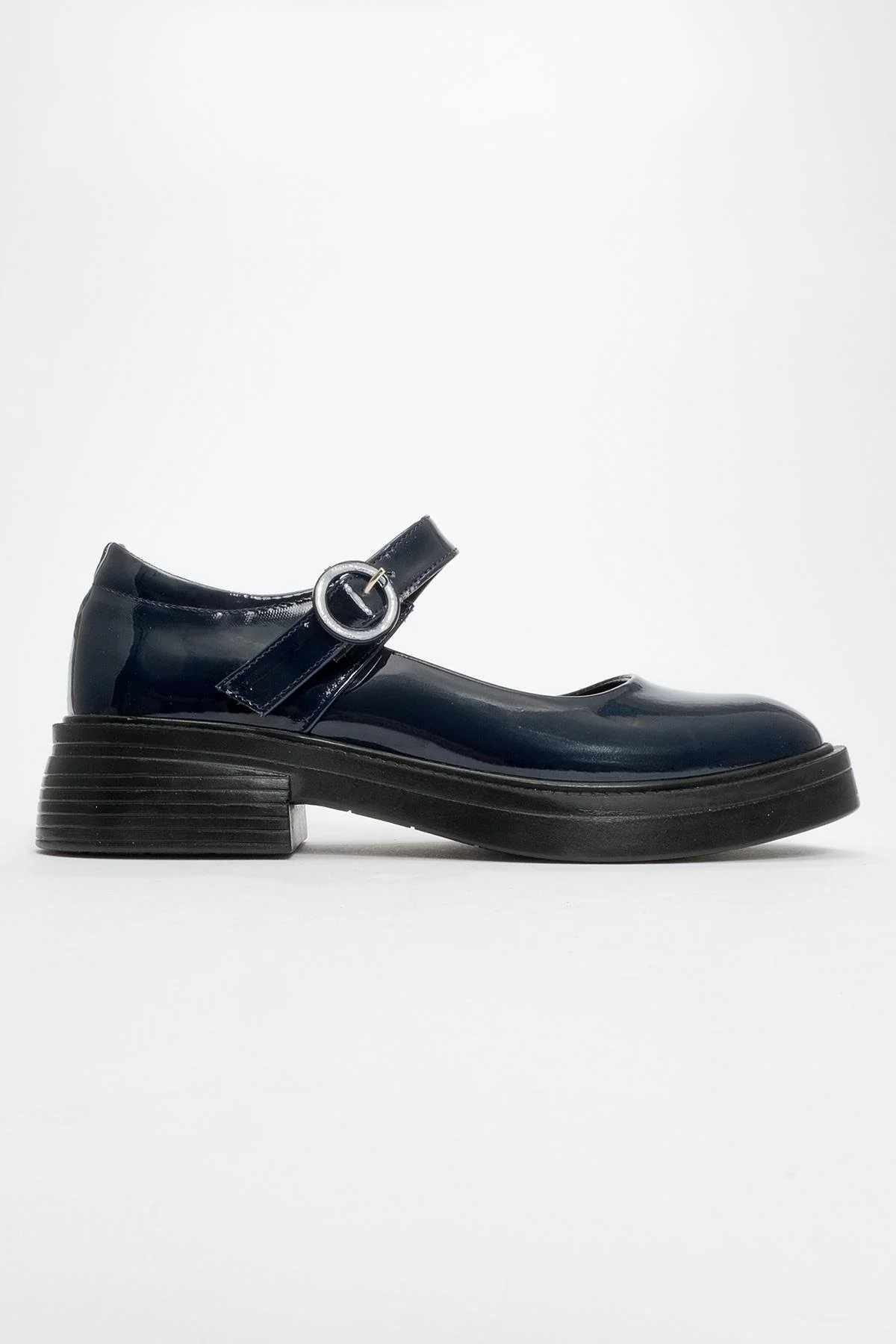 Petric - Navy Patent Loafer (Women) - Image 4