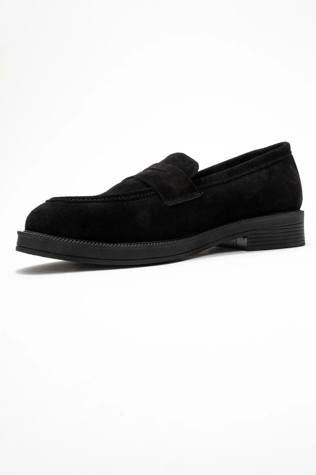 Bree - Black Genuine Leather Loafer Shoe (Women) - Image 4