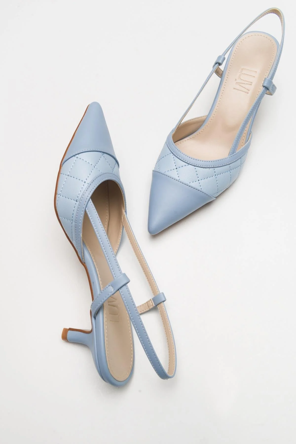 Point - Baby Blue Heeled Shoe (Women)