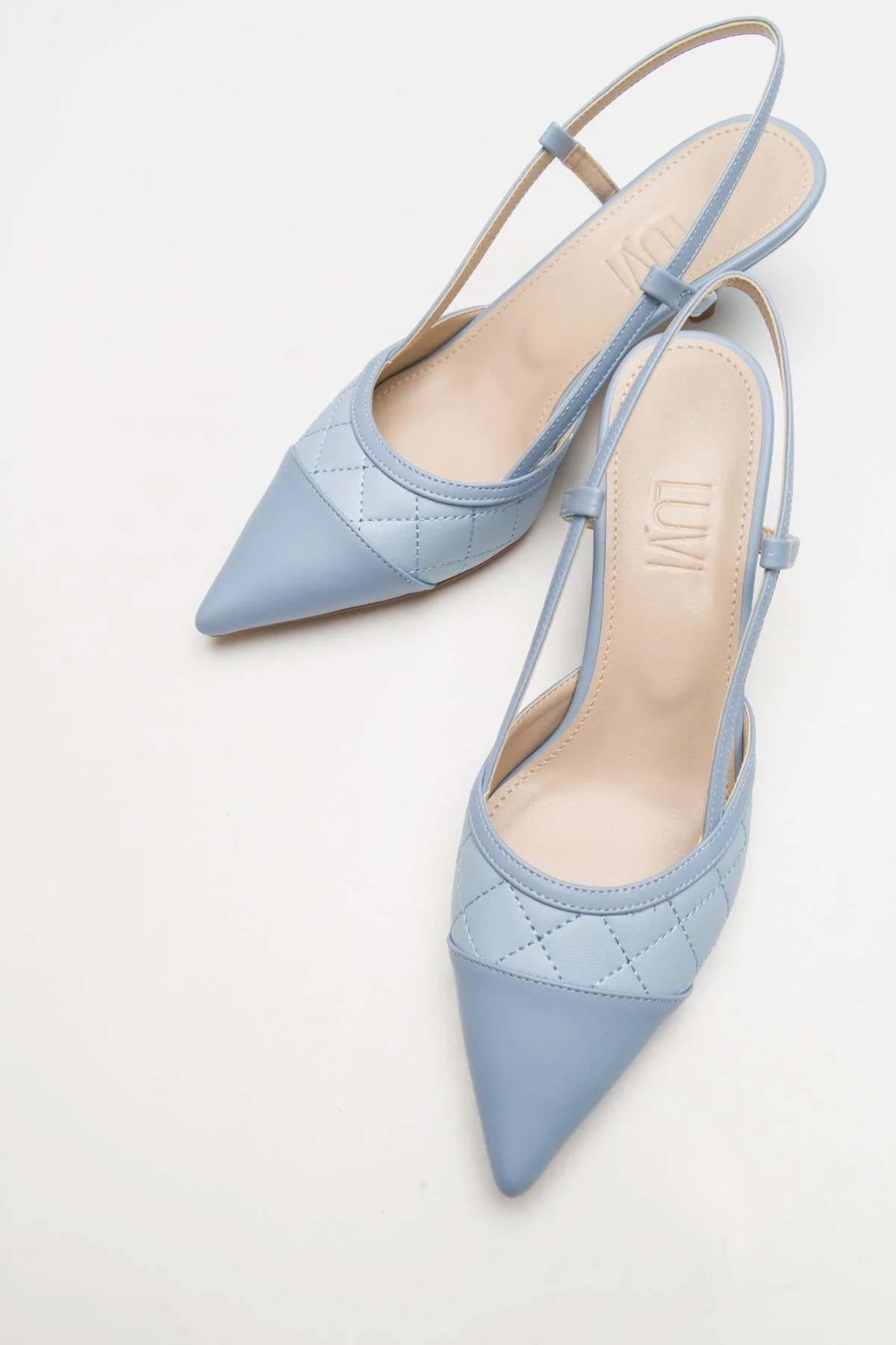 Point - Baby Blue Heeled Shoe (Women) - Image 3