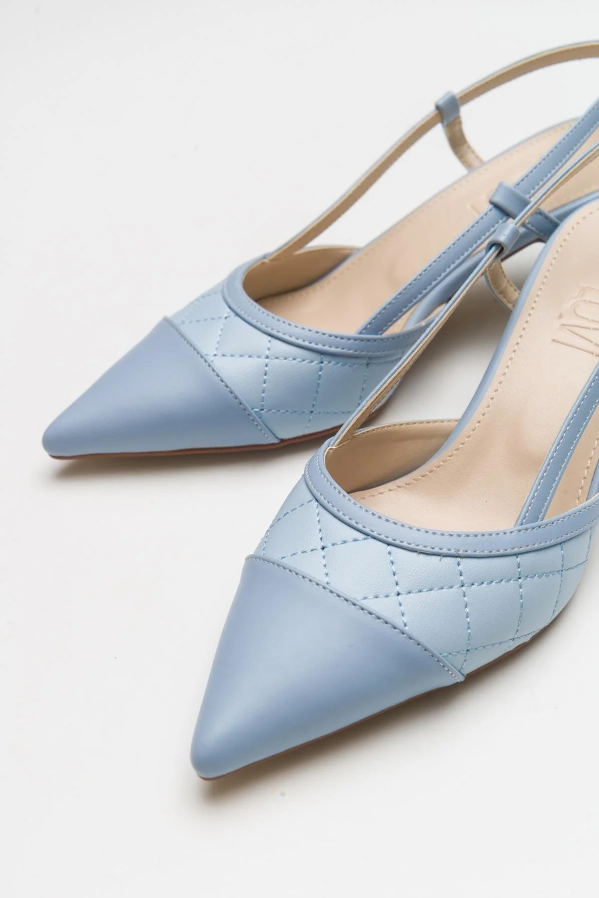 Point - Baby Blue Heeled Shoe (Women) - Image 5