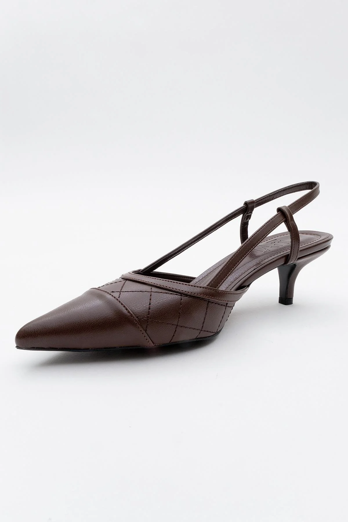 Point - Brown High Heel Shoe (Women) - Image 3