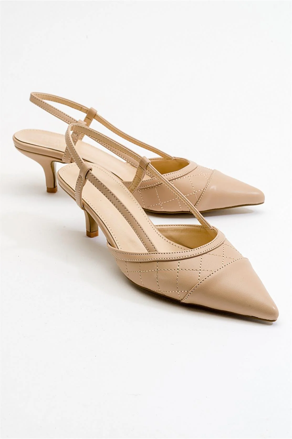 Point - Nude Heeled Shoe (Women)