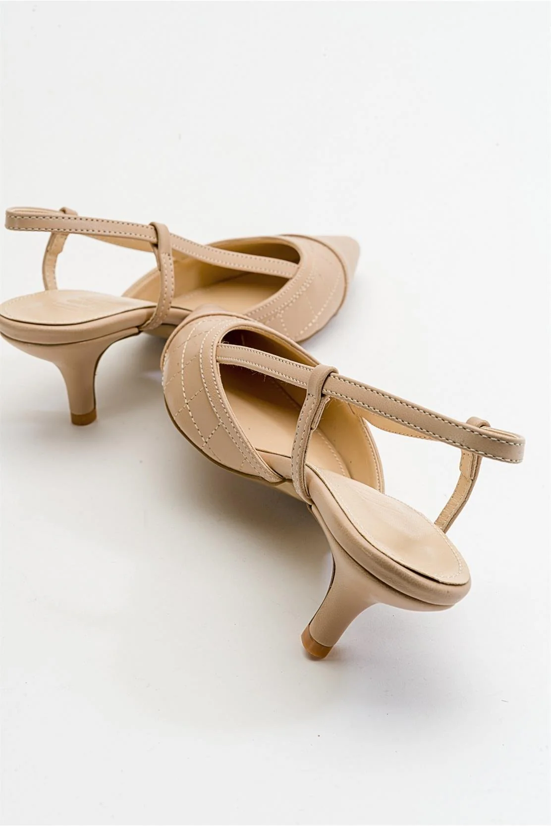 Point - Nude Heeled Shoe (Women) - Image 3