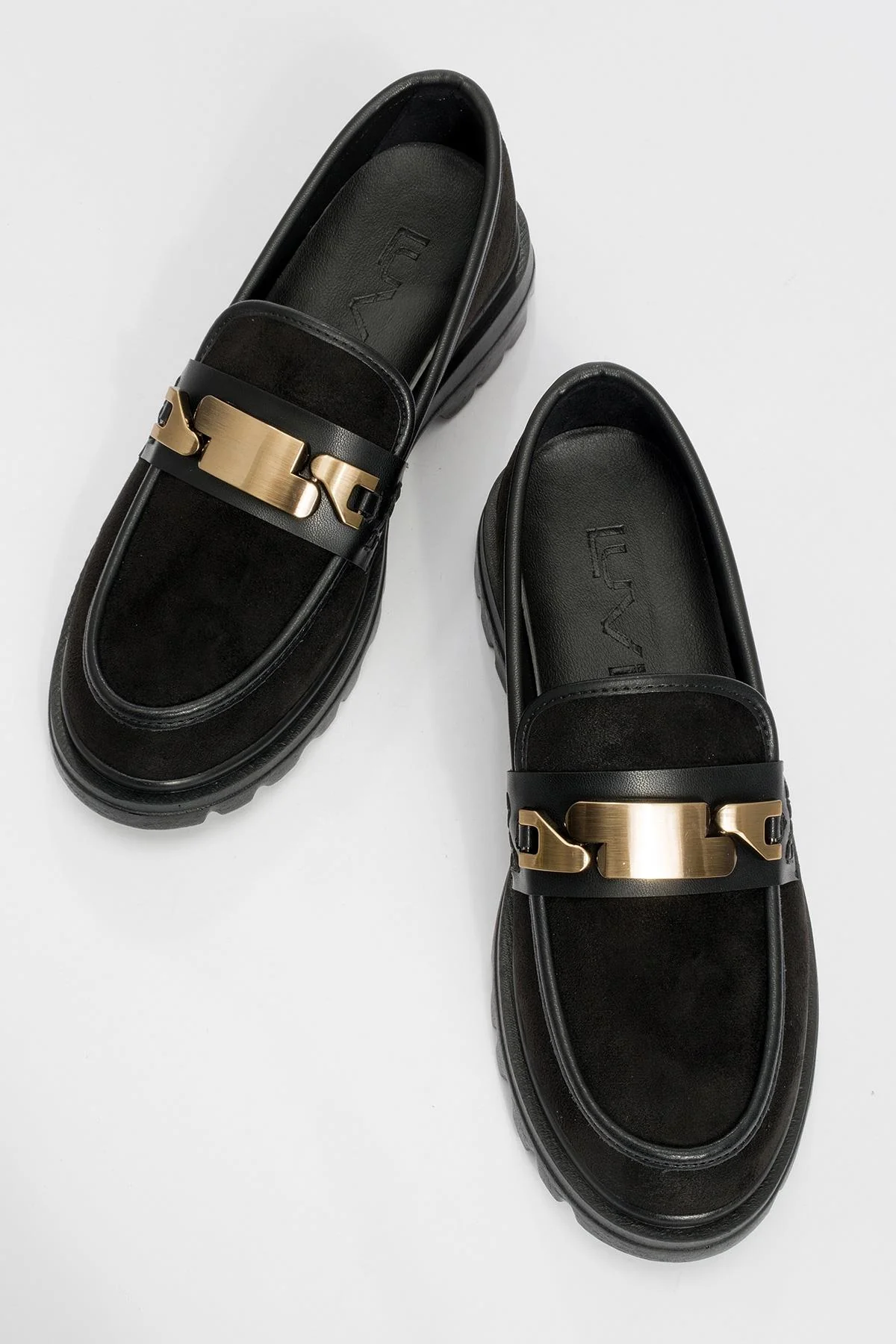 Pray - Black Buckle Loafer (Women) - Image 2
