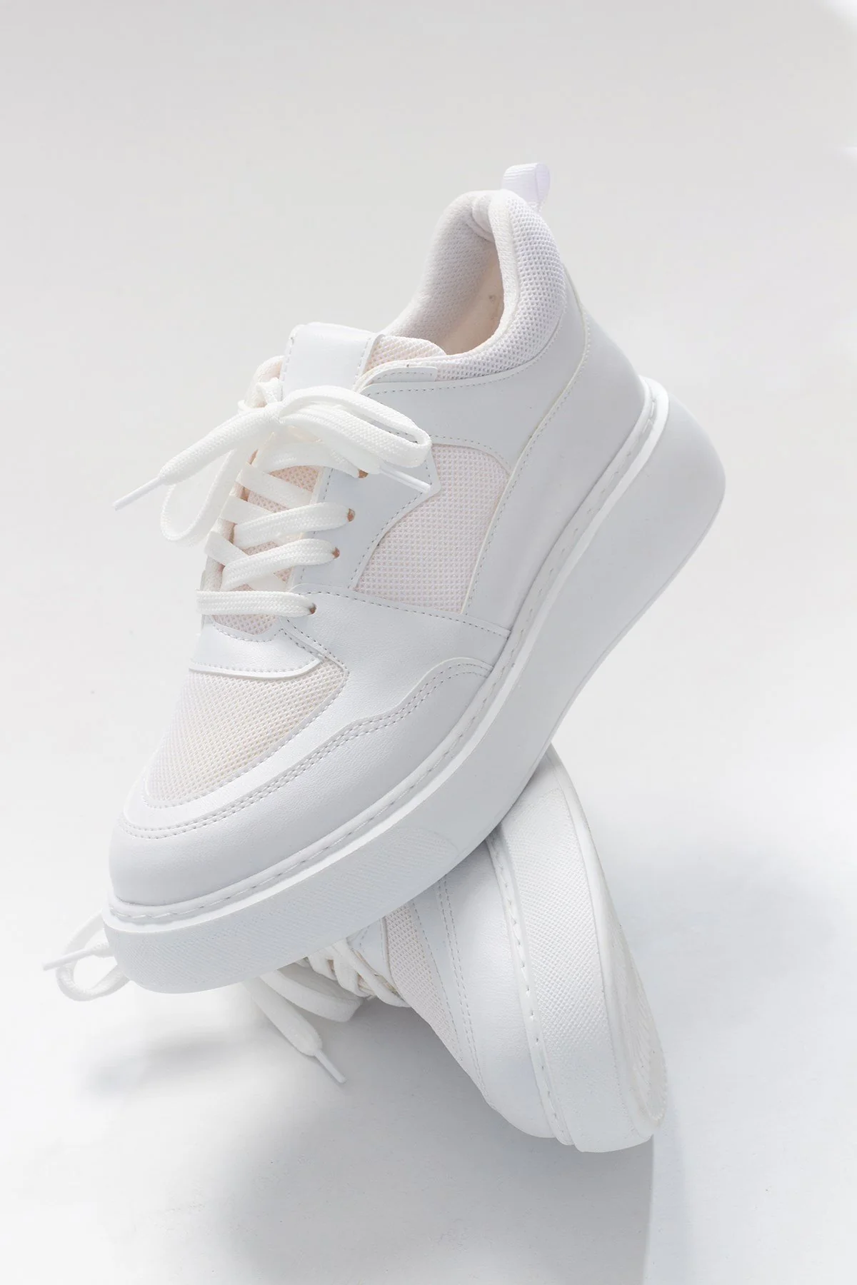 Pure - White Mesh Sneaker (Women) - Image 2