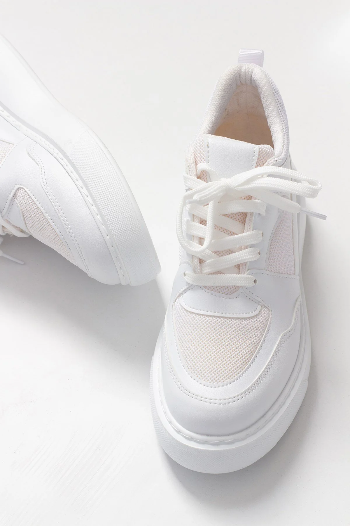 Pure - White Mesh Sneaker (Women) - Image 3