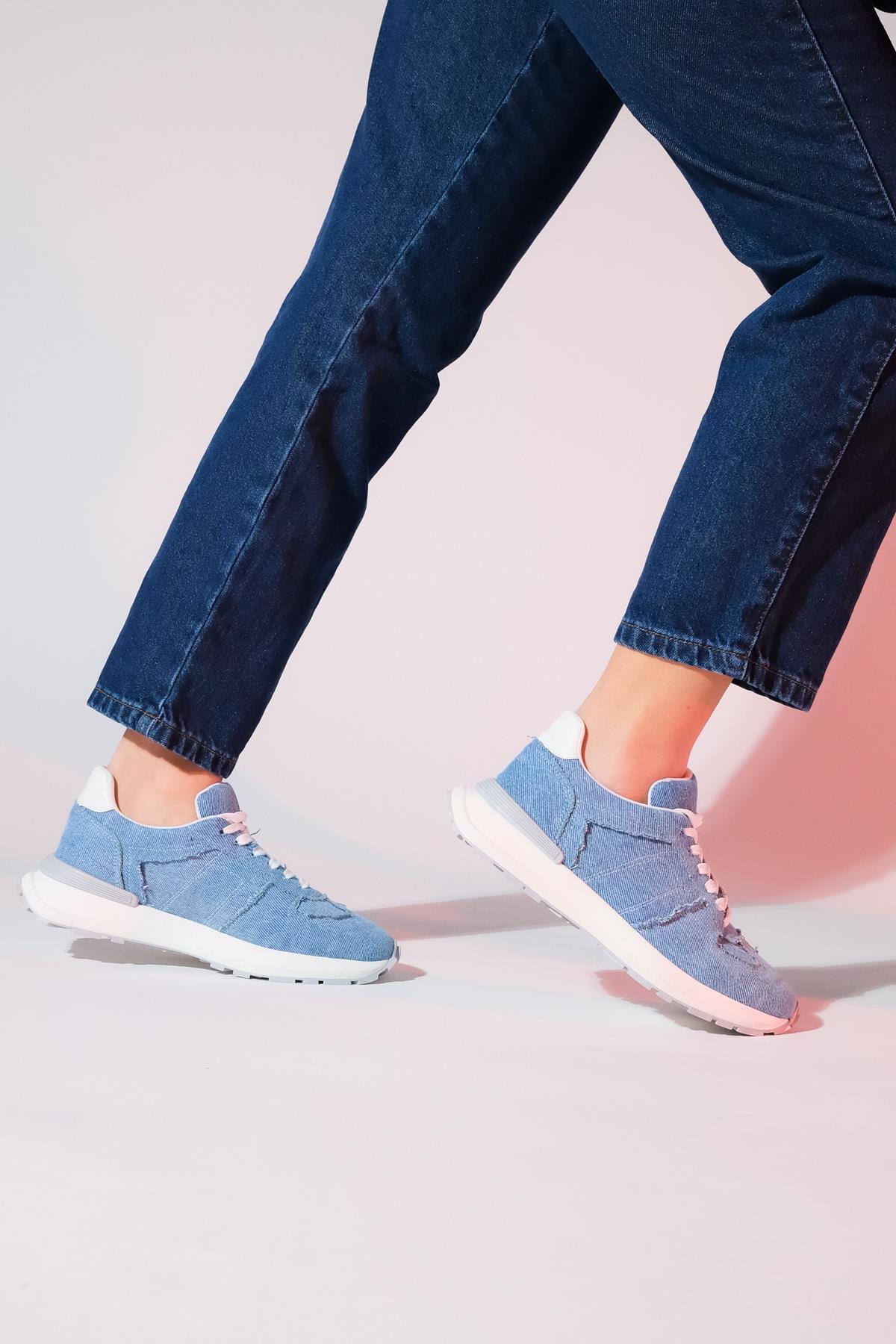Rafael - Blue Denim Sport Sneaker (Women) - Image 4