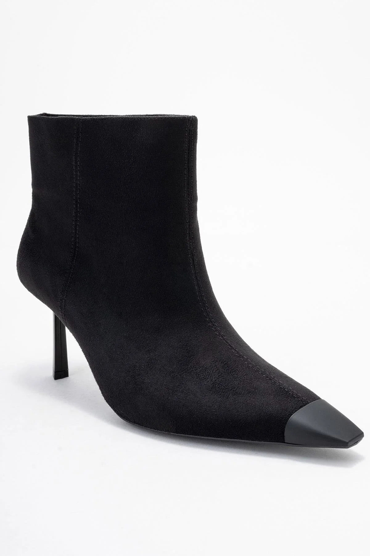 Rassel - Black Stiletto Heel Ankle Boot (Women) - Image 3
