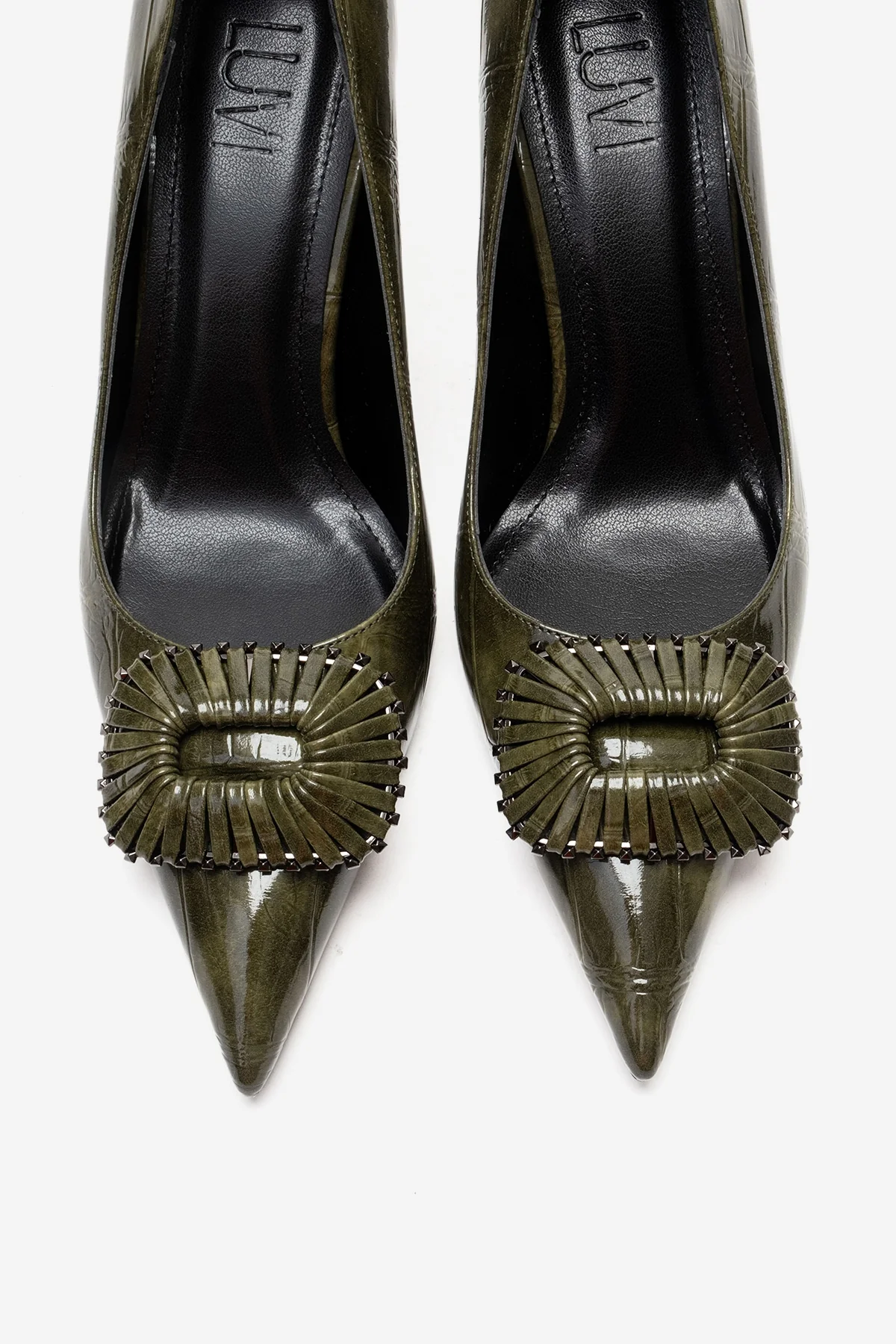 REBEL - Green Stiletto Pump (Women) - Image 2