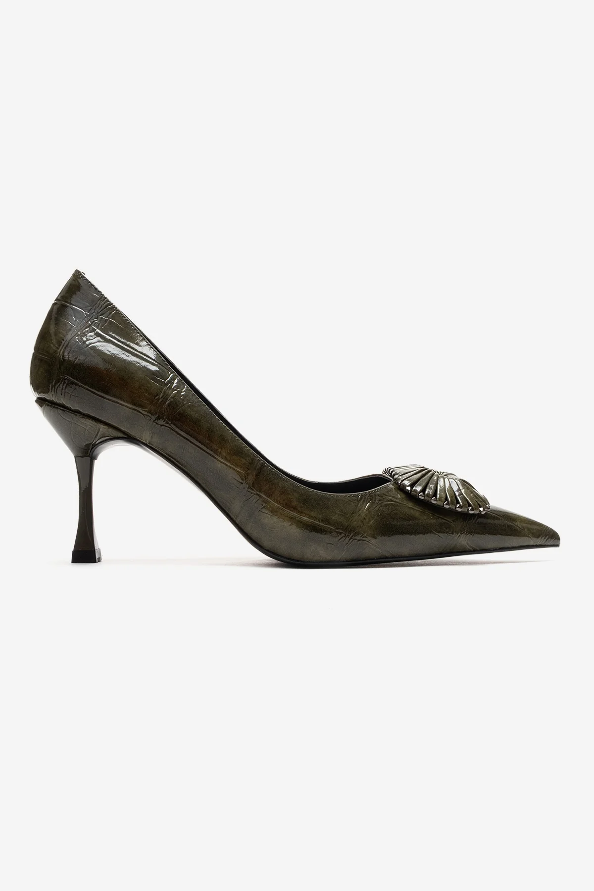 REBEL - Green Stiletto Pump (Women) - Image 4