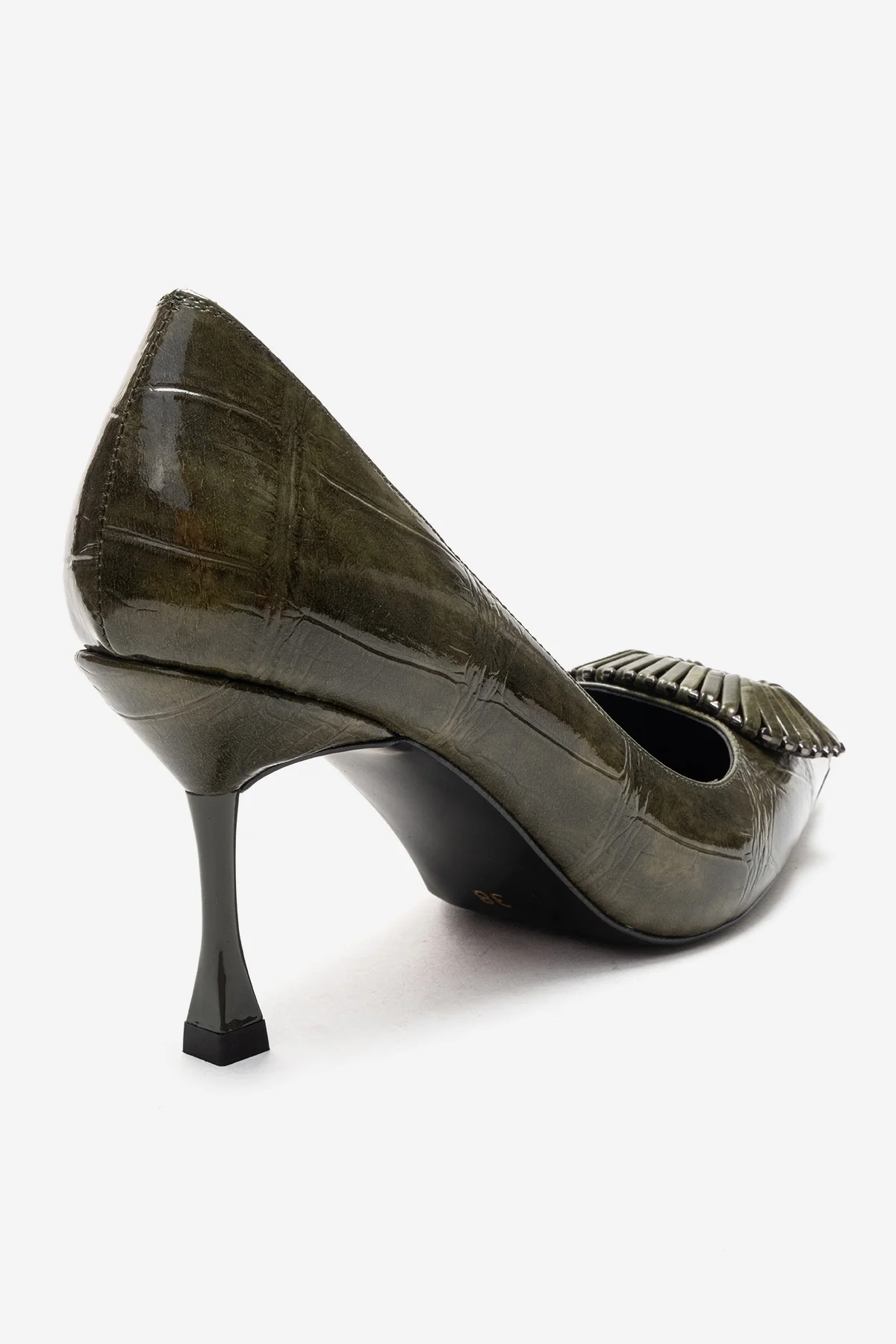 REBEL - Green Stiletto Pump (Women) - Image 5