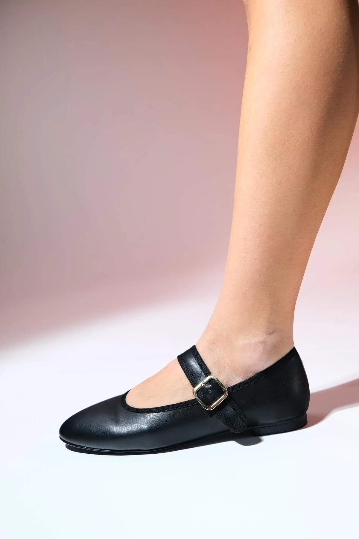 Rollo - Black Ballet Flat (Women) - Image 3