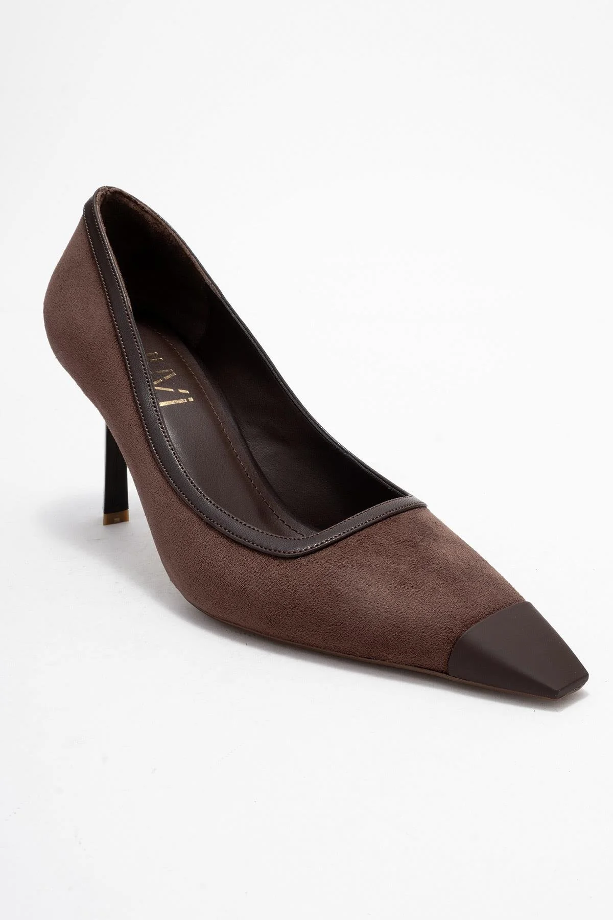Rona - Brown Pointed Toe Pump (Women) - Image 3