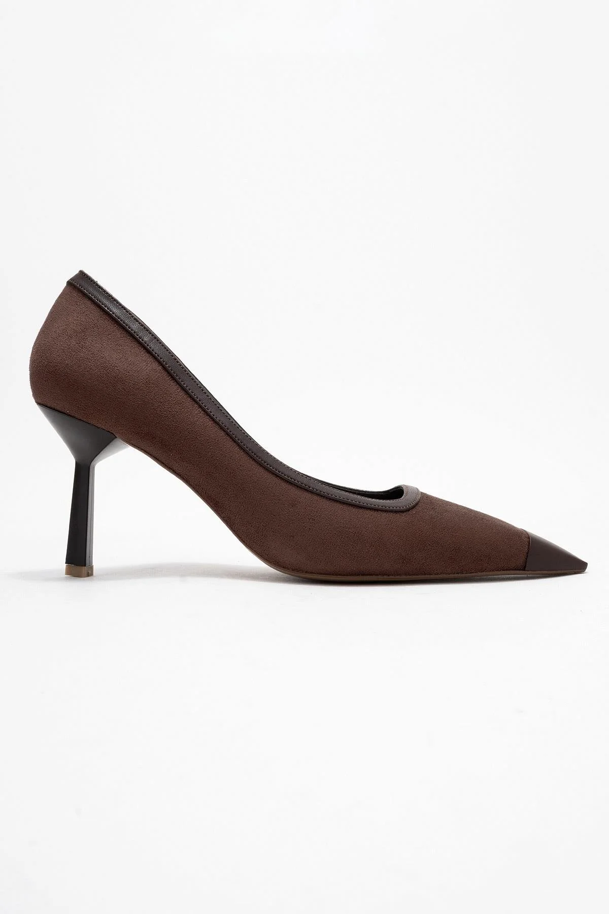 Rona - Brown Pointed Toe Pump (Women) - Image 6