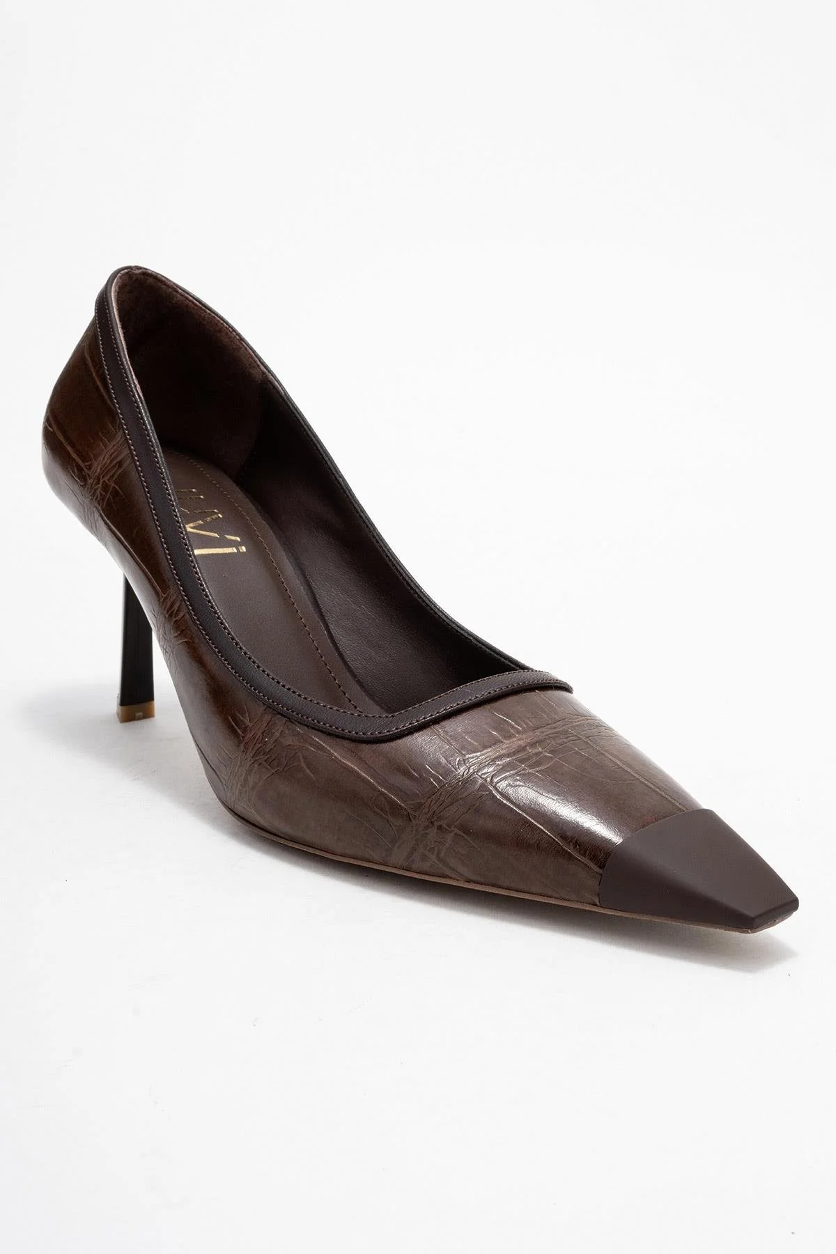 Rona - Tan Pointed Toe Pump (Women) - Image 3