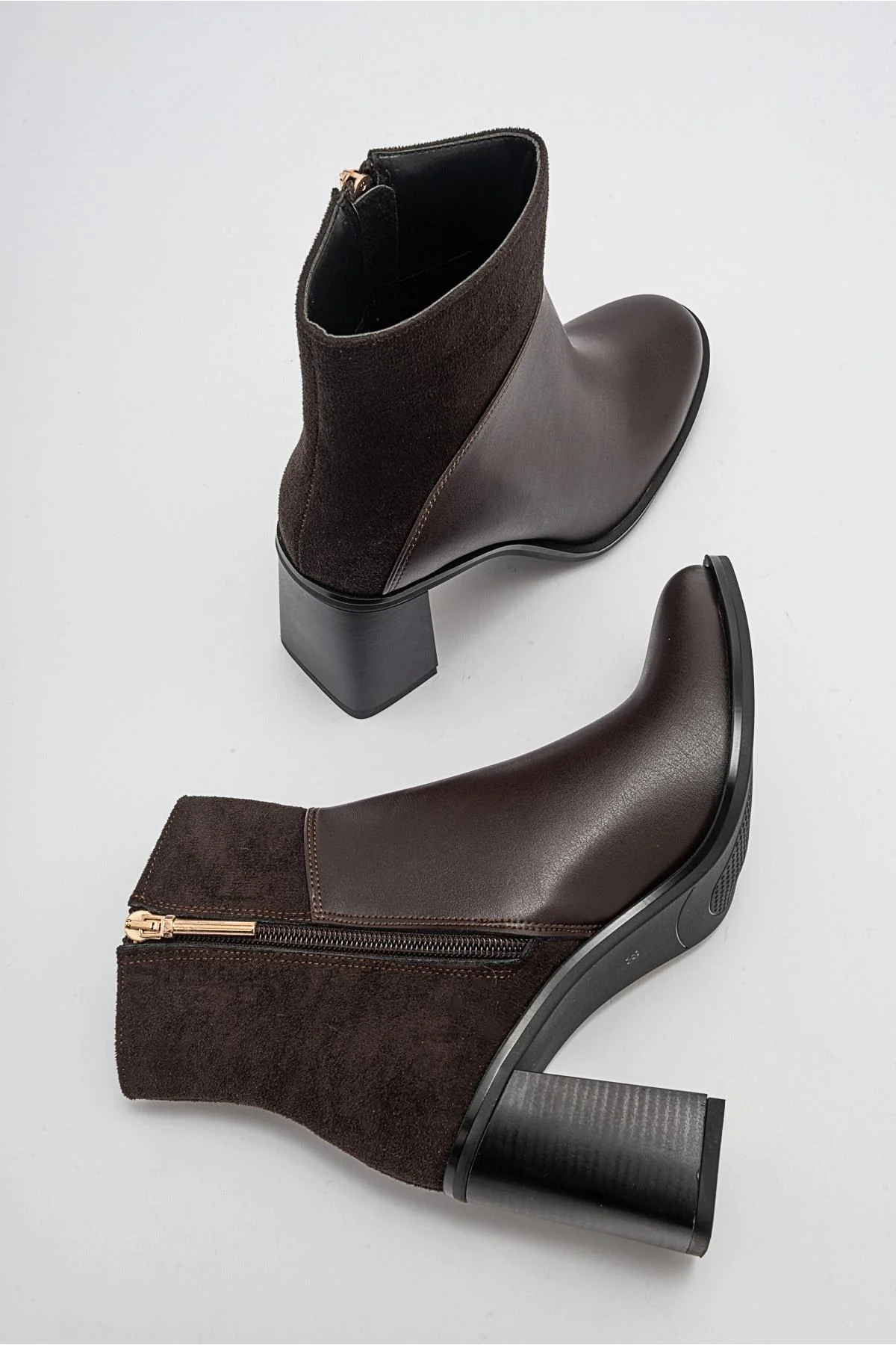 Ropa - Brown Heeled Boot (Women) - Image 3