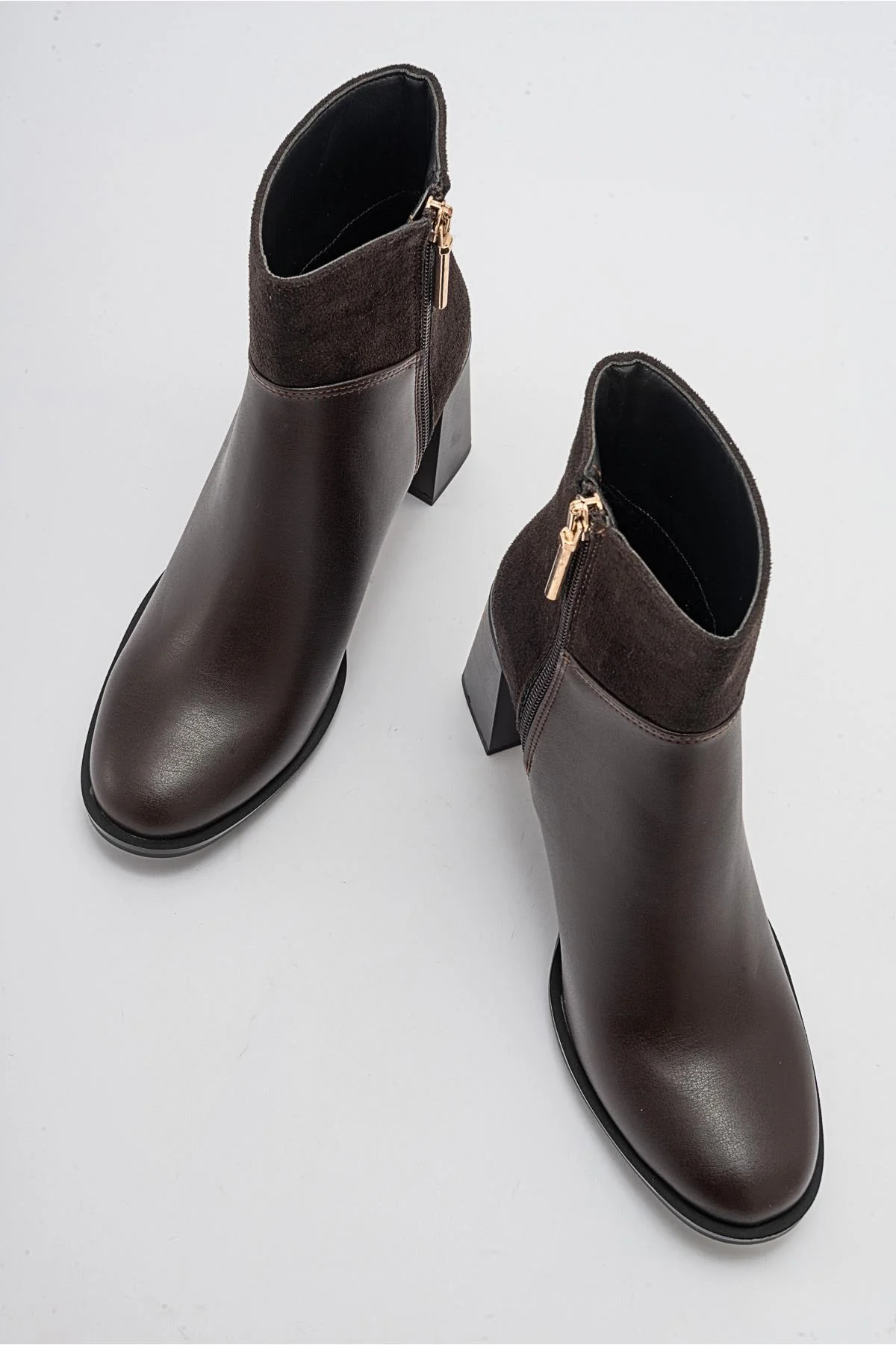 Ropa - Brown Heeled Boot (Women) - Image 4