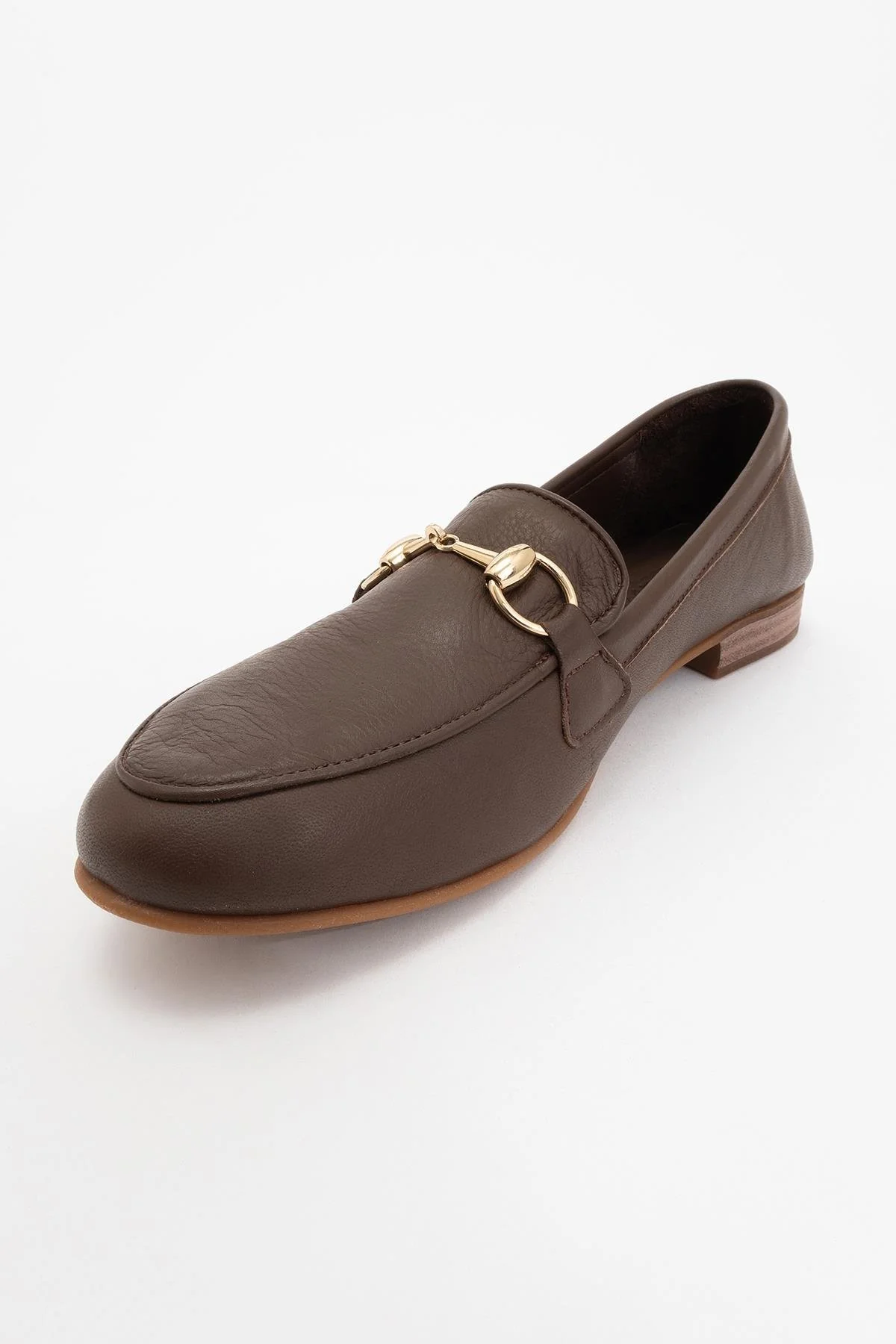 Rory - Brown Leather Bit Loafers - Image 3