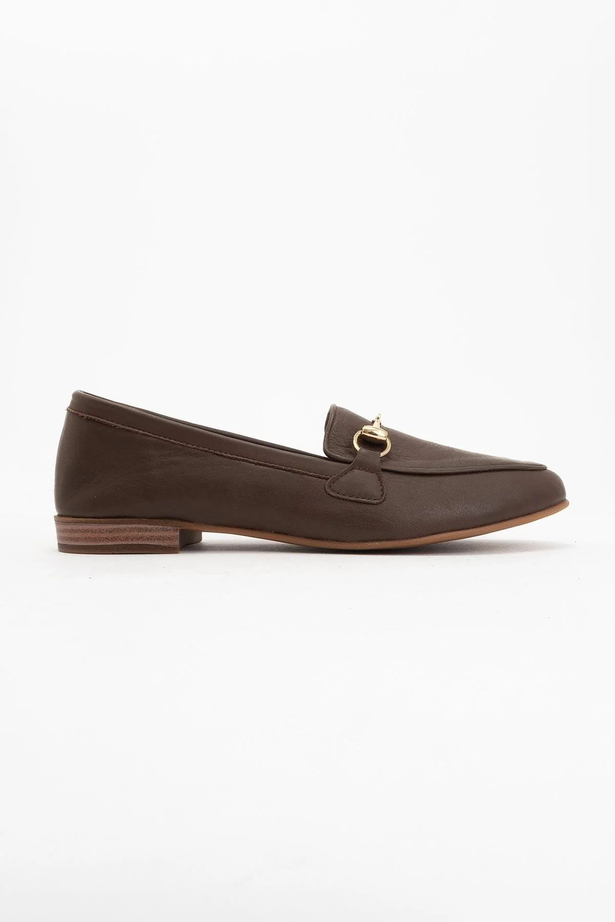 Rory - Brown Leather Bit Loafers - Image 5
