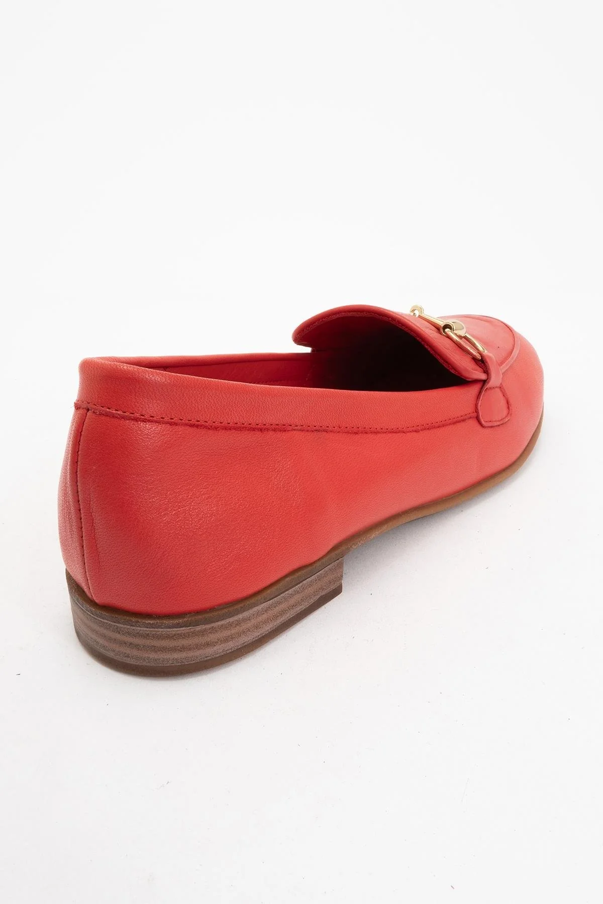 Rory - Red Leather Bit Loafers - Image 4