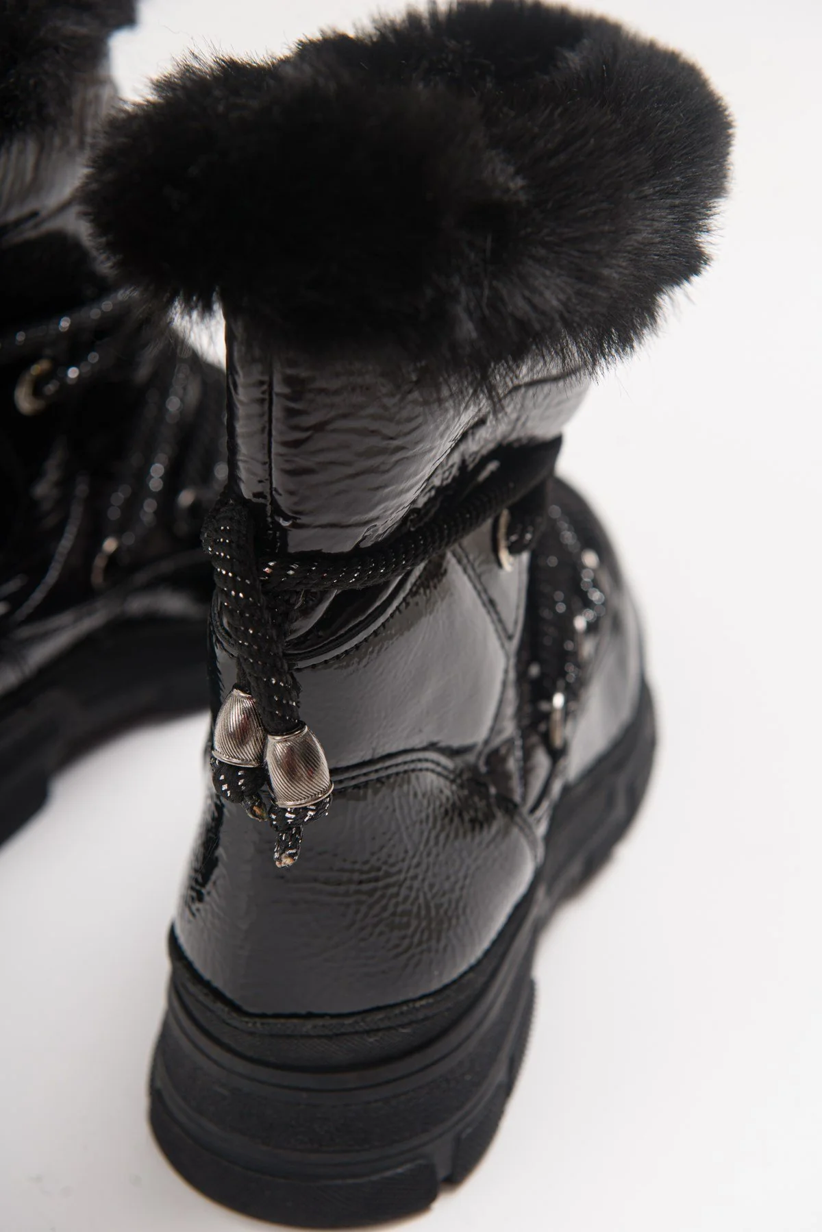 Rosie Black Fur-Lined Winter Boot (Women) - Image 5