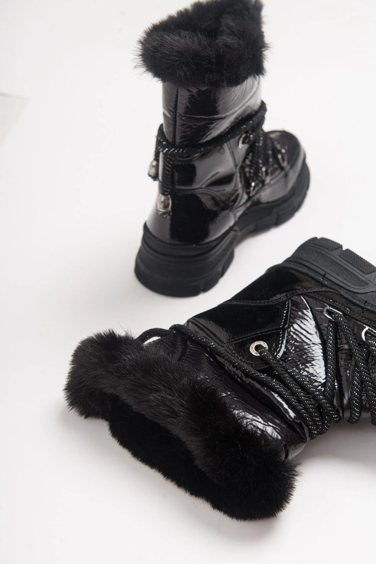 Rosie Black Fur-Lined Winter Boot (Women) - Image 6
