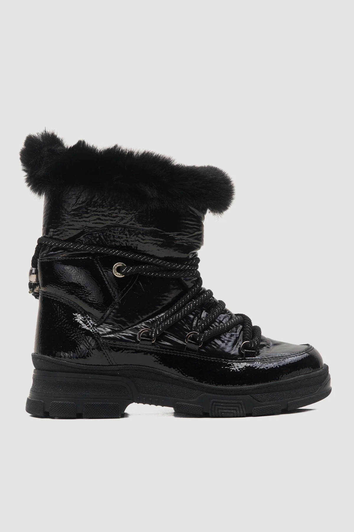 Rosie Black Fur-Lined Winter Boot (Women) - Image 8