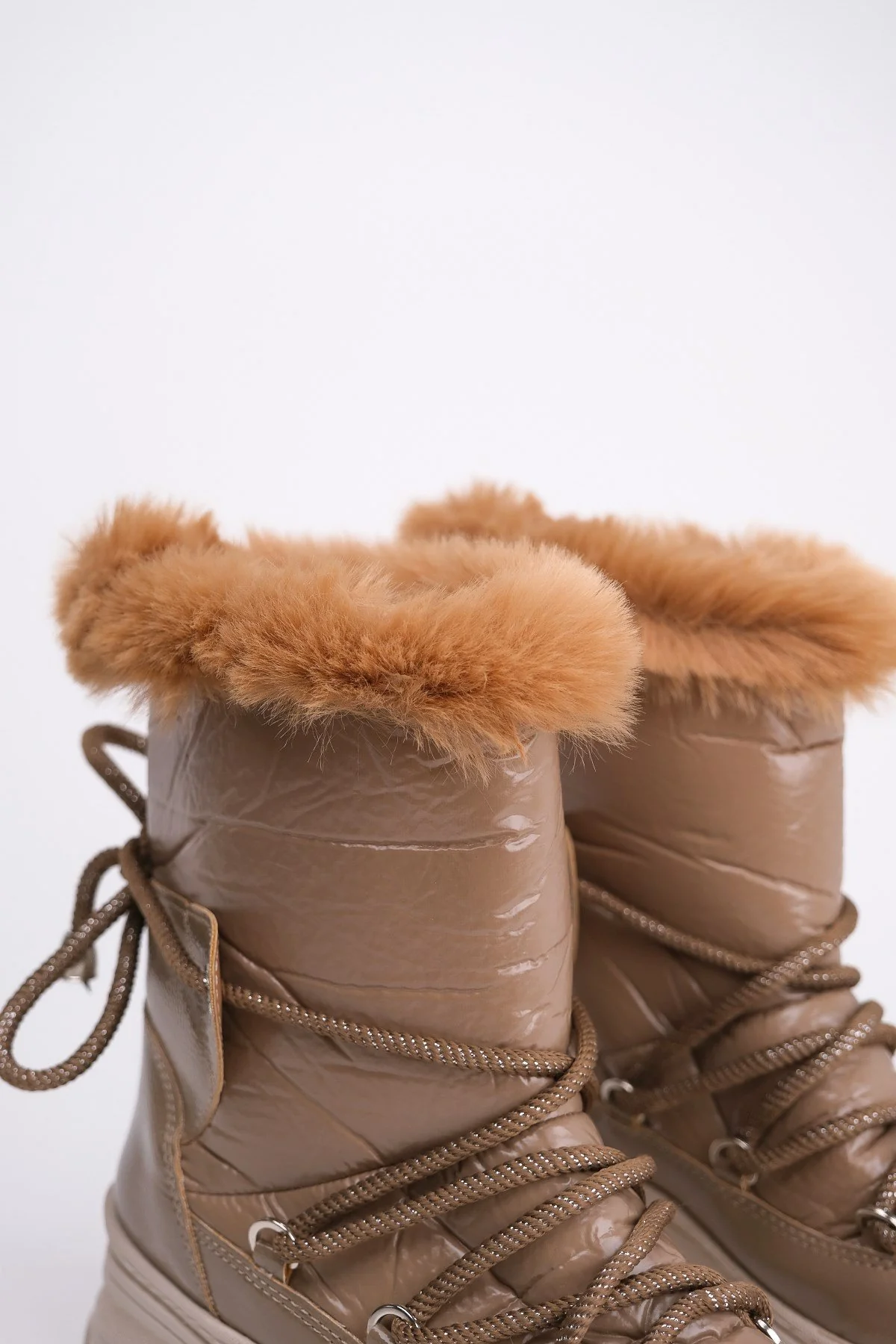 Rosie Light Brown Fur-Lined Winter Boot (Women) - Image 6