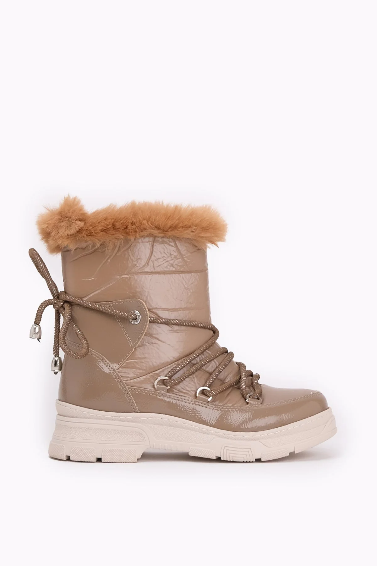 Rosie Light Brown Fur-Lined Winter Boot (Women) - Image 7