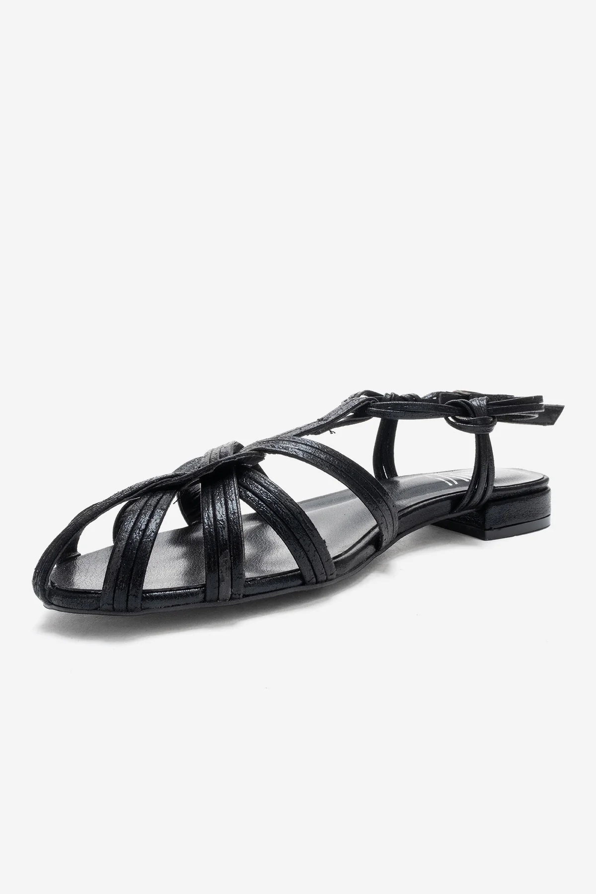 ROSSE - Black Block Heel Sandal (Women) - Image 4
