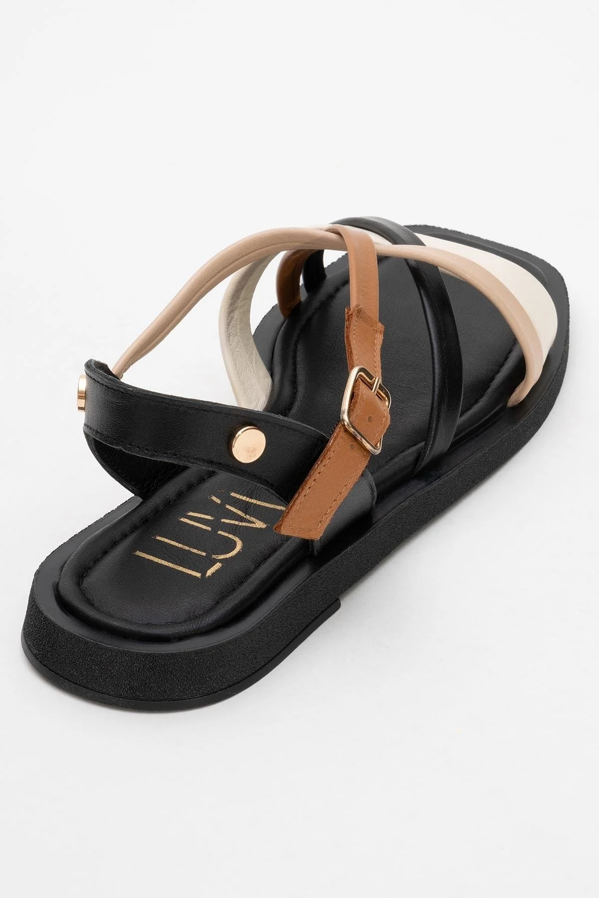 Rouse - Black Leather Sandal (Women) - Image 5