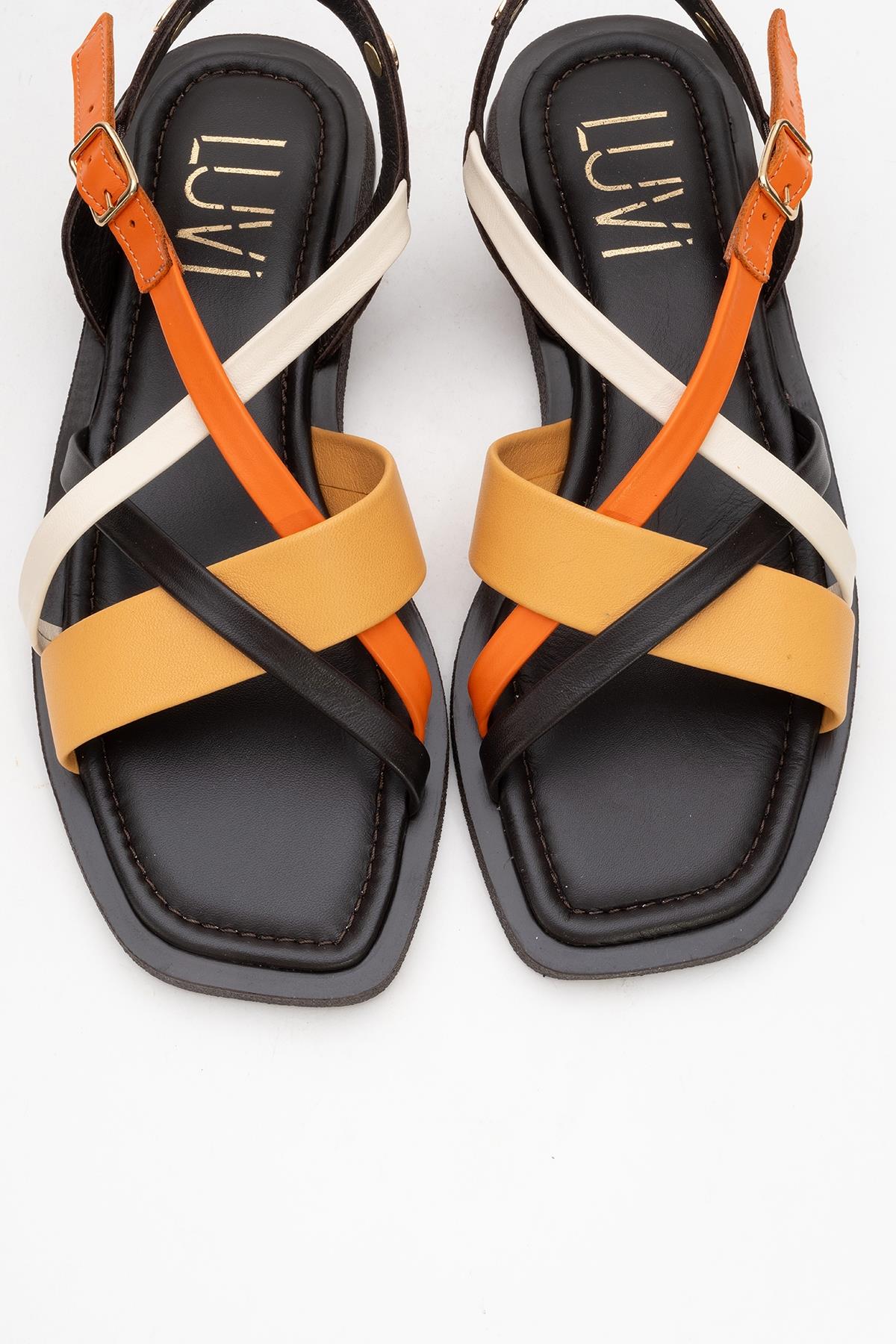 Rouse - Brown Leather Sandal (Women) - Image 2