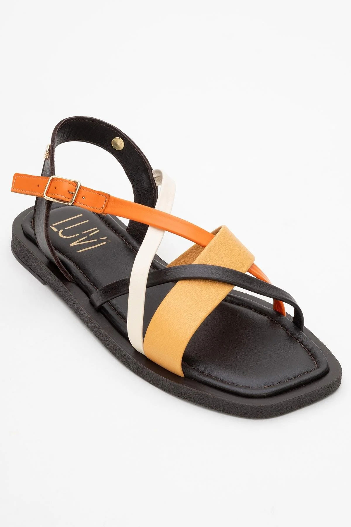 Rouse - Brown Leather Sandal (Women) - Image 3
