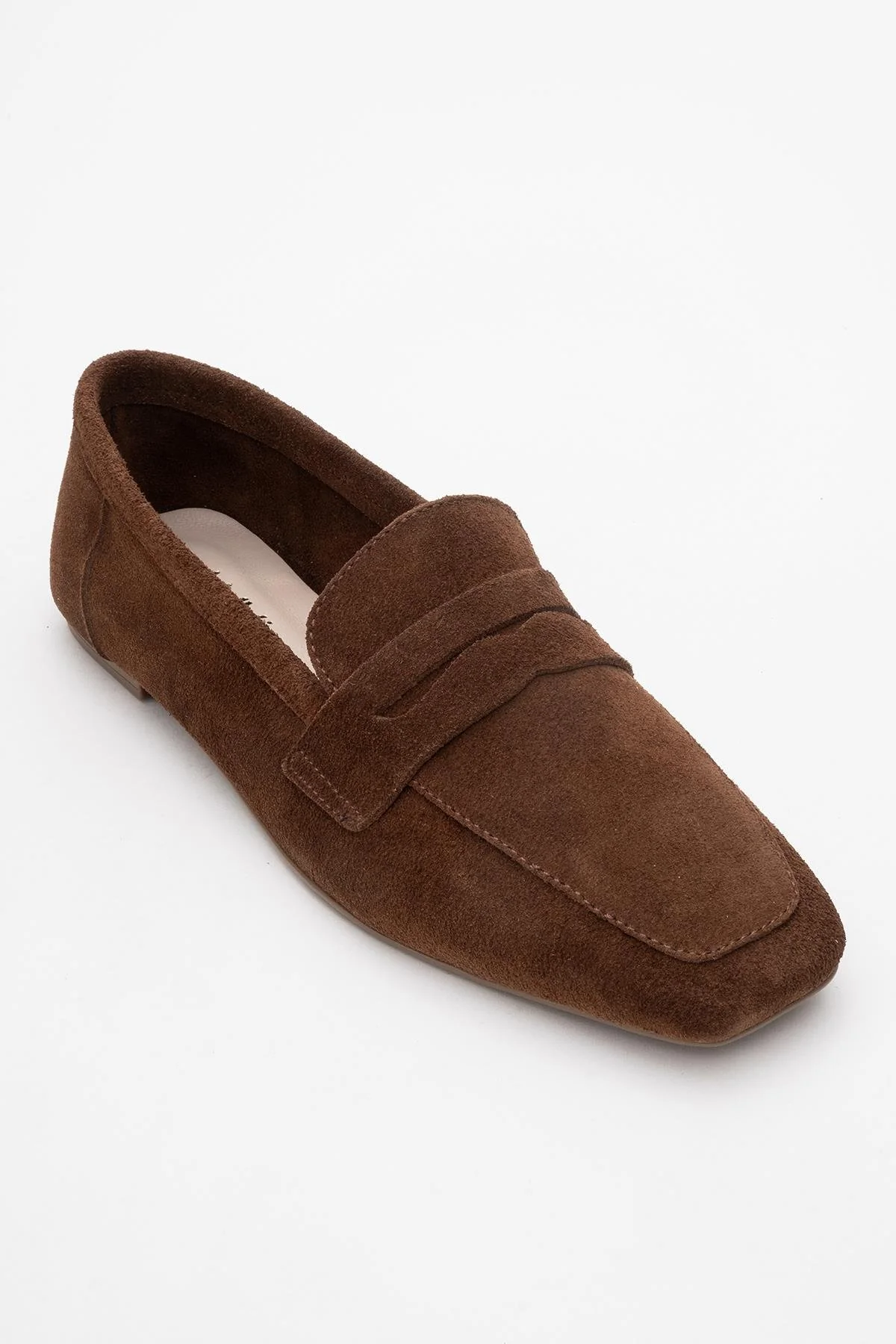 Rubra - Brown Genuine Leather Loafer (Women) - Image 3