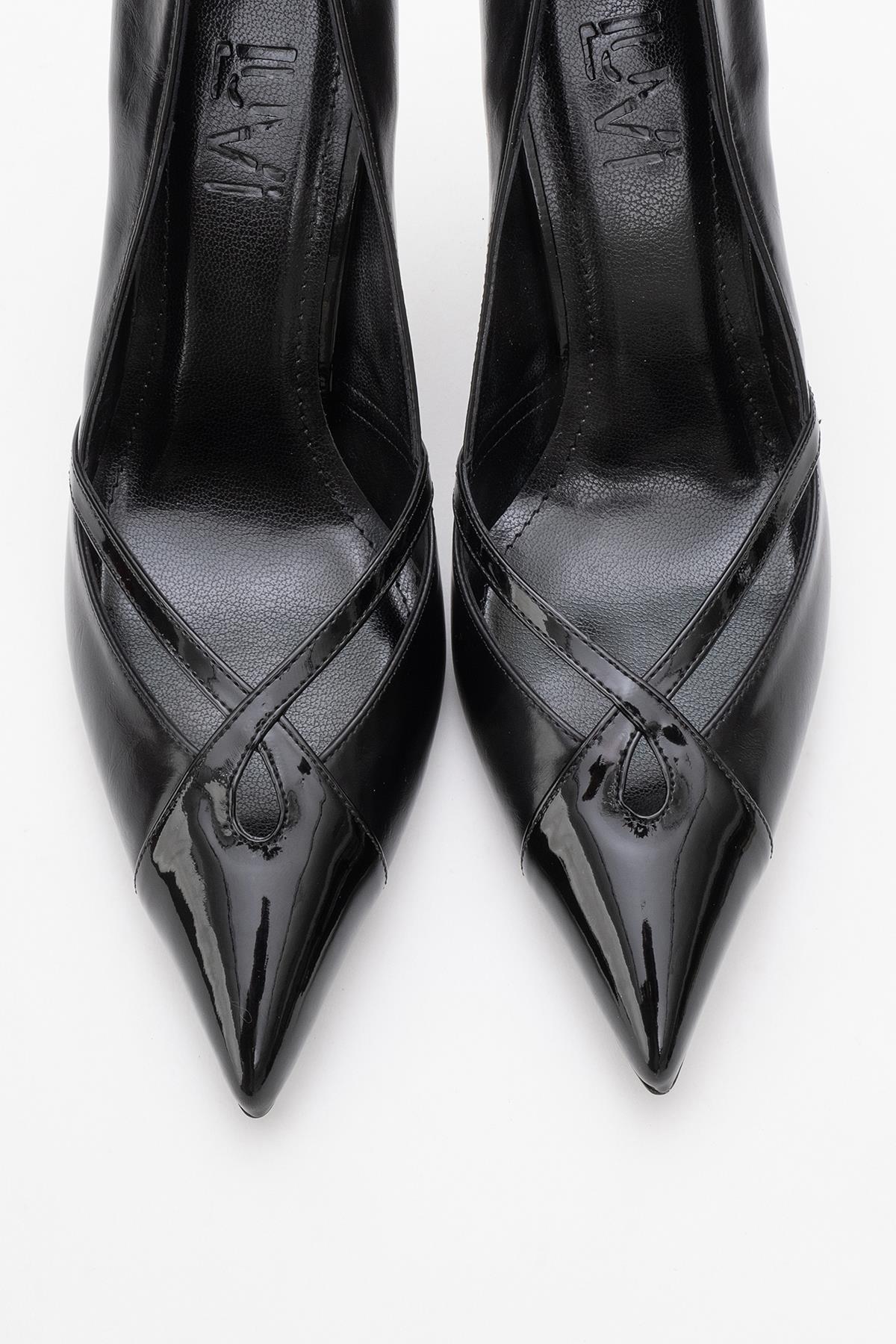 Ruby - Black Stiletto Heel (Women) - Image 2