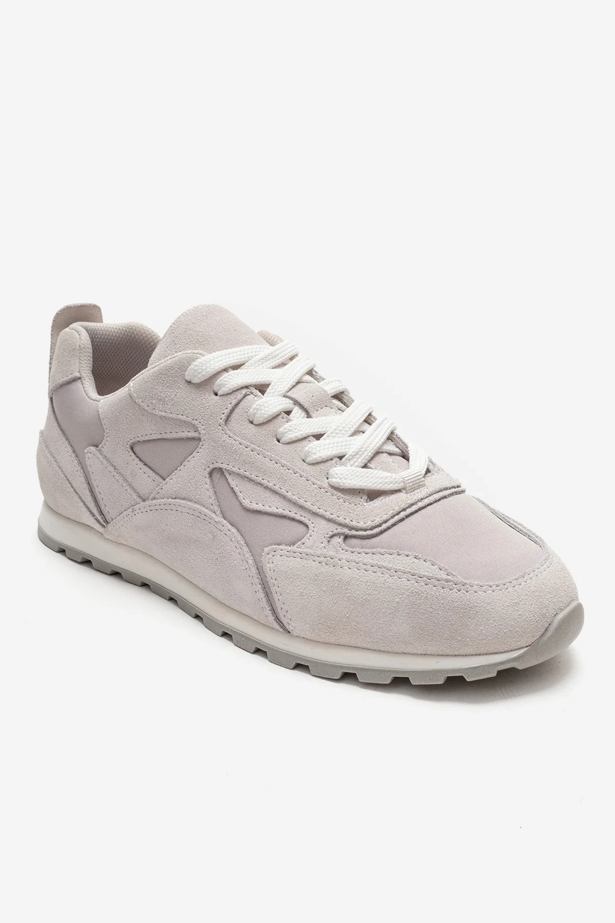Sahra - Off-White Genuine Leather Sneaker (Women) - Image 3