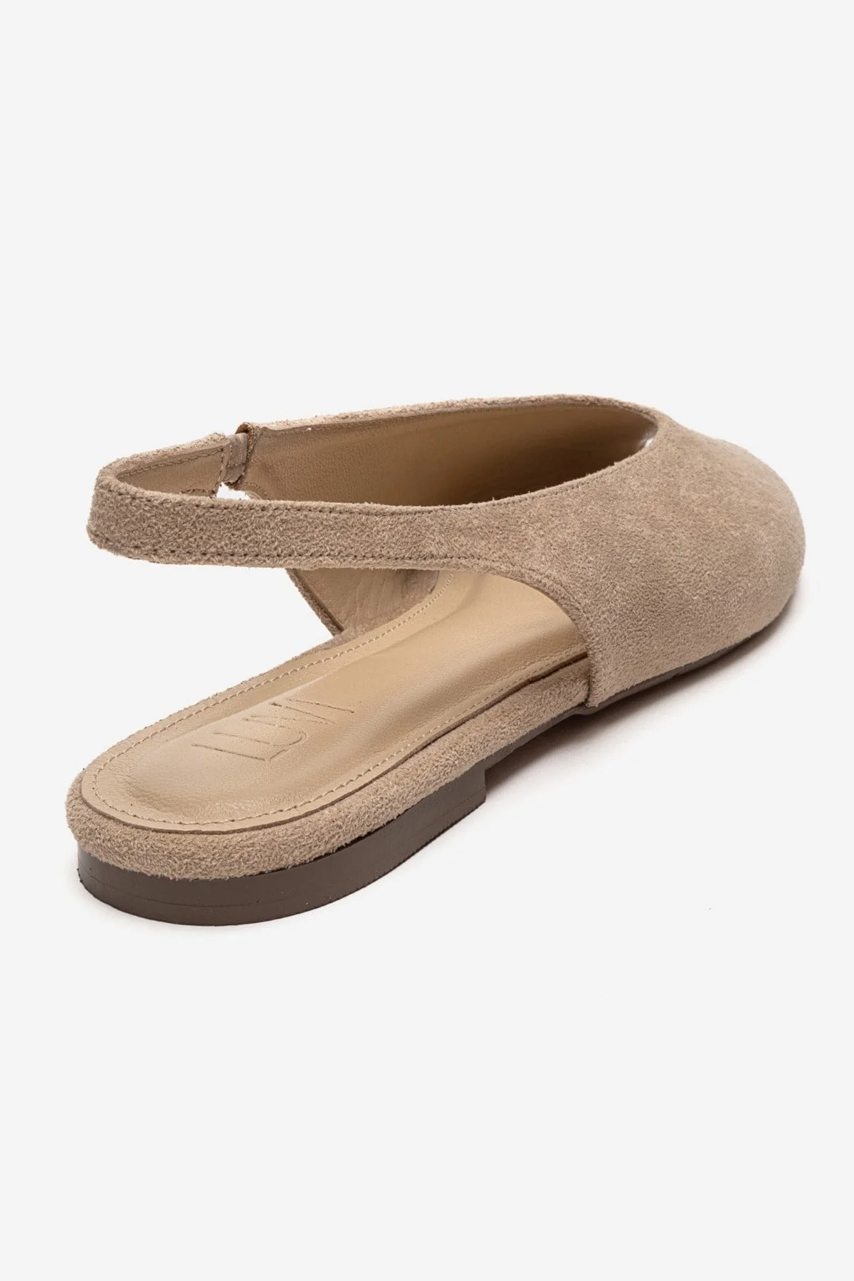 SERINA - Beige Genuine Leather Sandal (Women) - Image 5