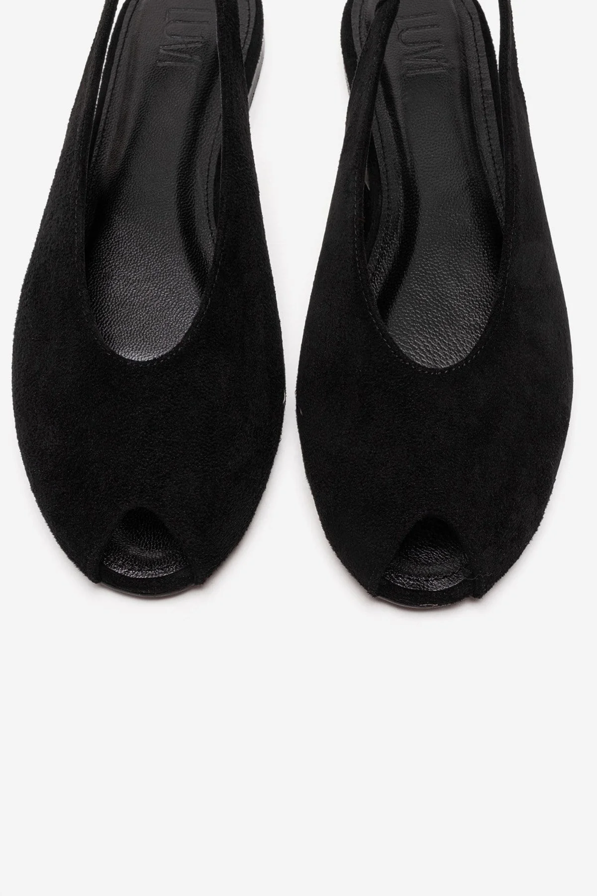 SERINA - Black Genuine Leather Sandal (Women) - Image 2