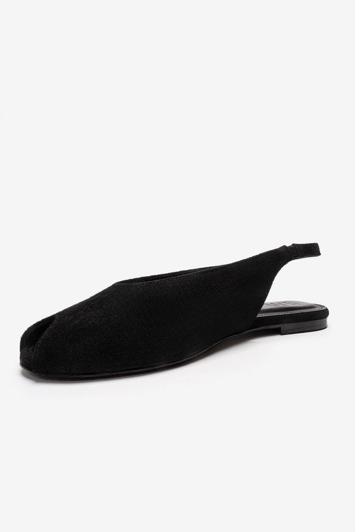SERINA - Black Genuine Leather Sandal (Women) - Image 6