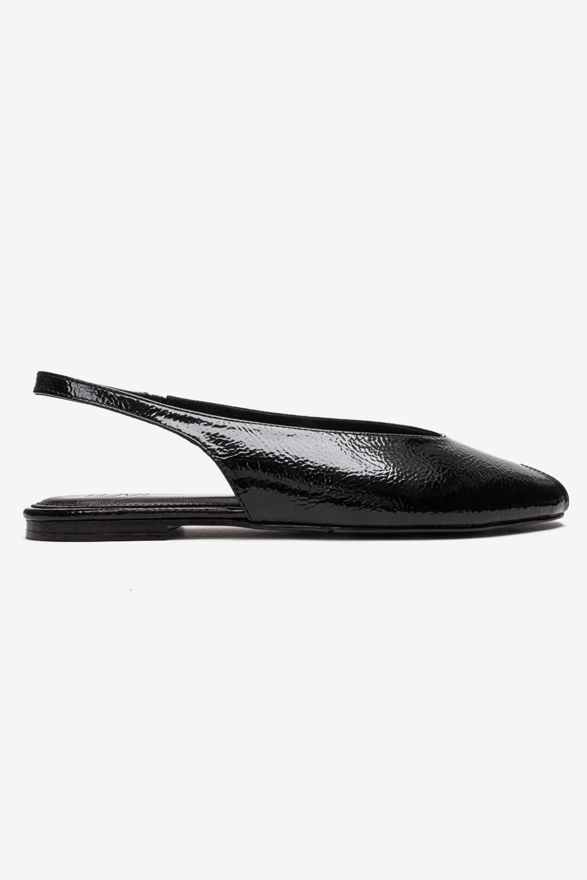 SERINA - Black Genuine Leather Sandal (Women) - Image 4