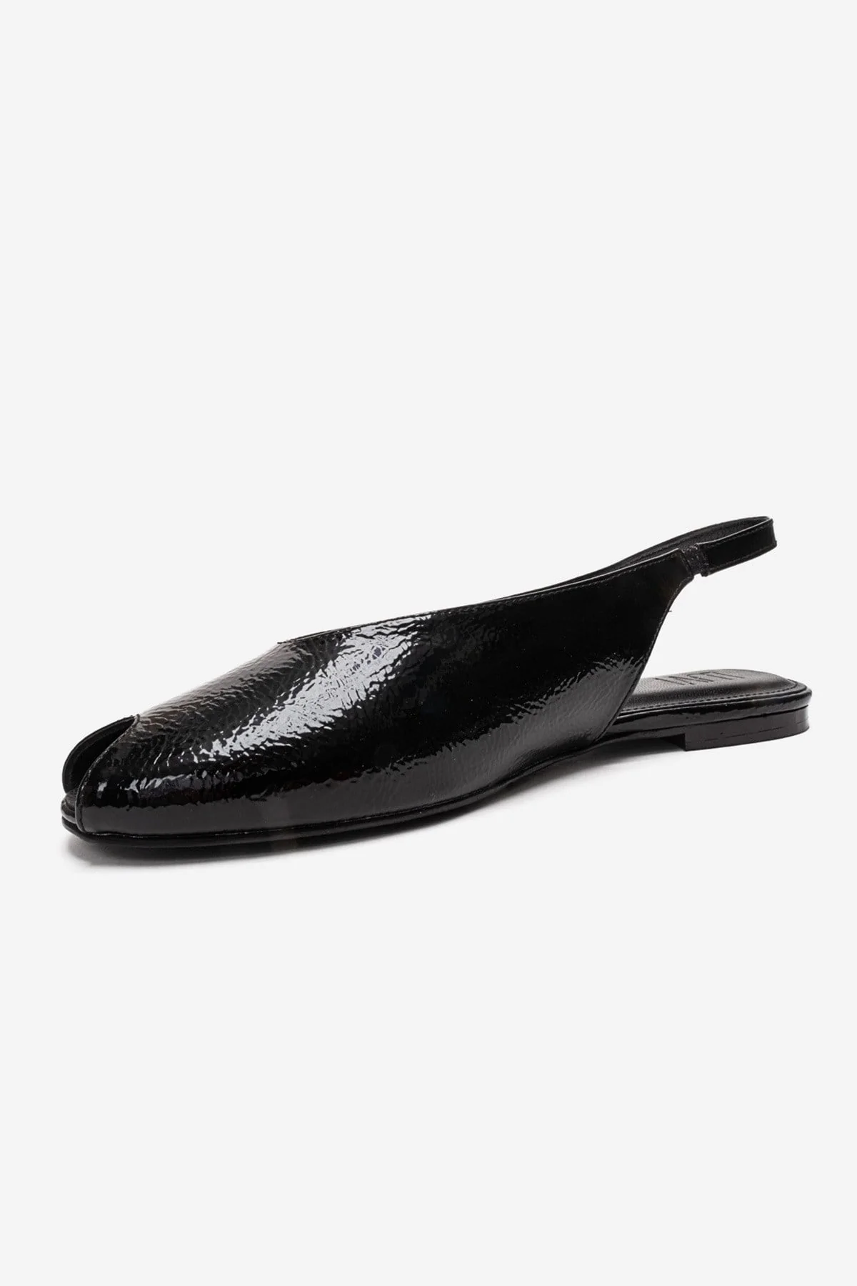 SERINA - Black Genuine Leather Sandal (Women) - Image 6