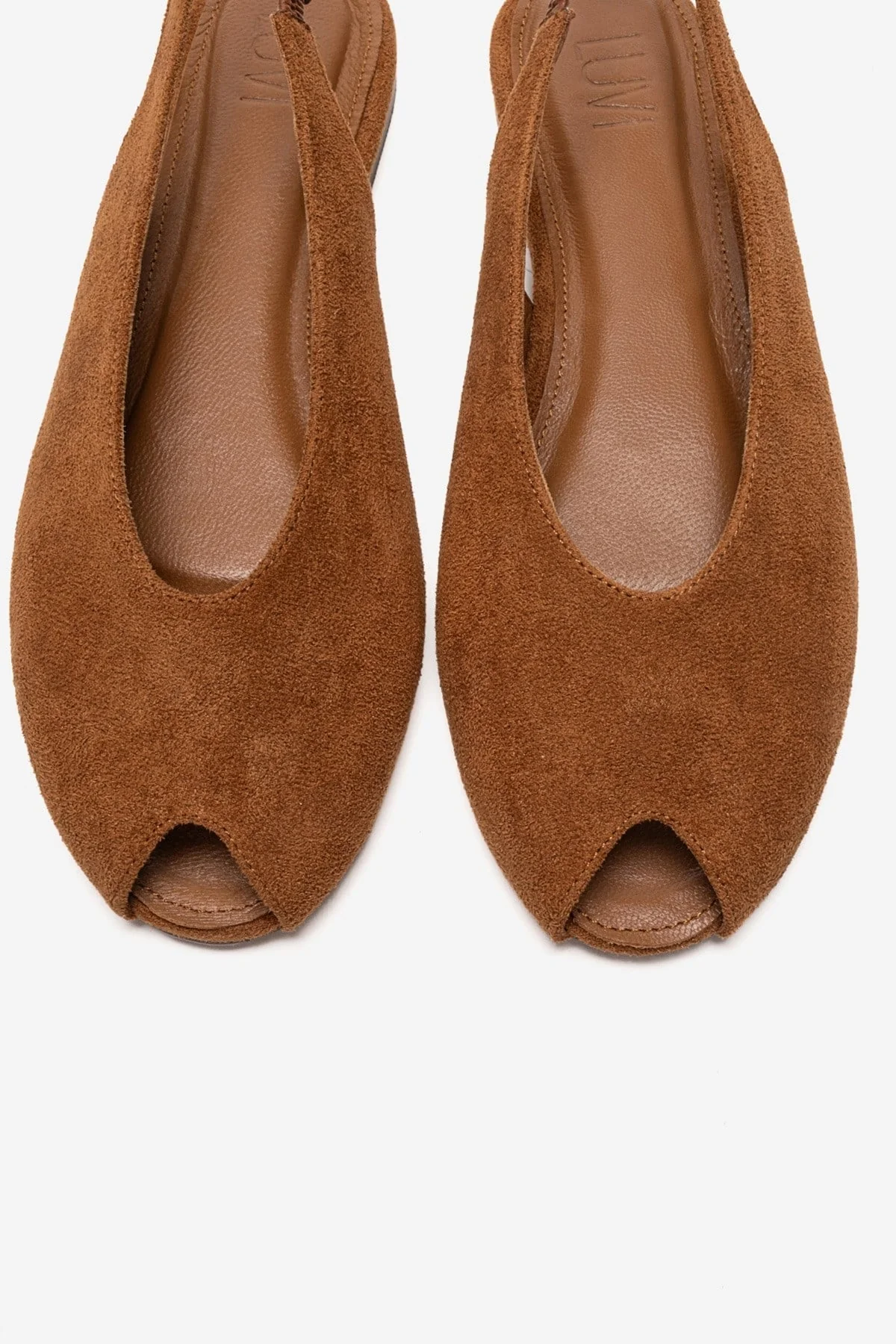 SERINA - Camel Genuine Leather Sandal (Women) - Image 2