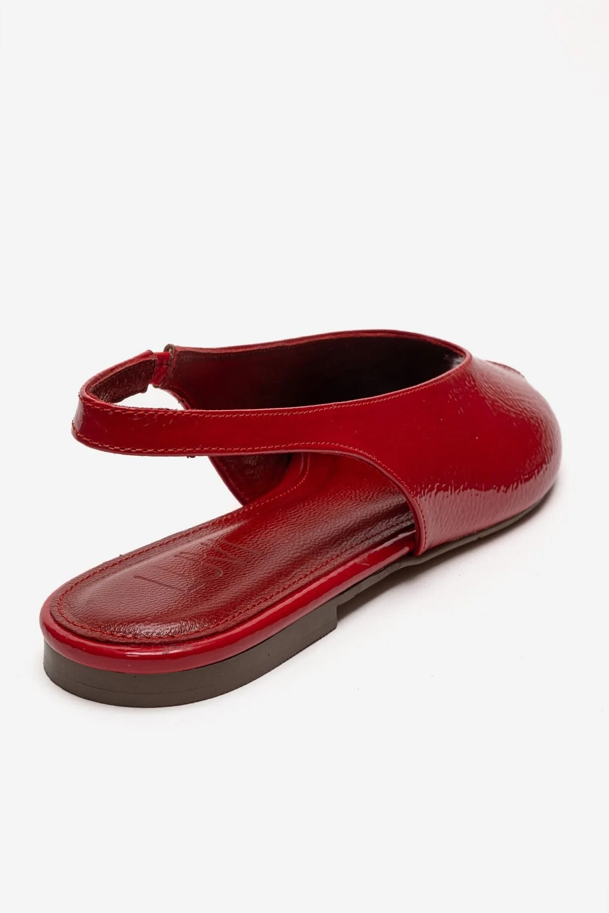 SERINA - Red Genuine Leather Sandal (Women) - Image 5