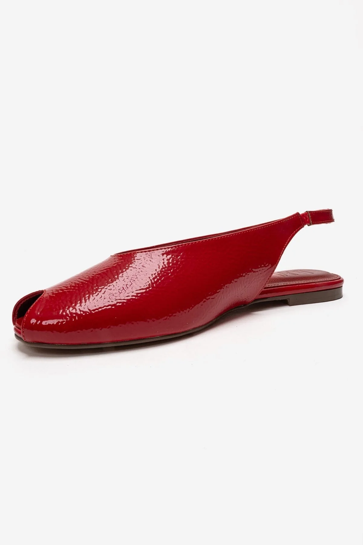 SERINA - Red Genuine Leather Sandal (Women) - Image 6