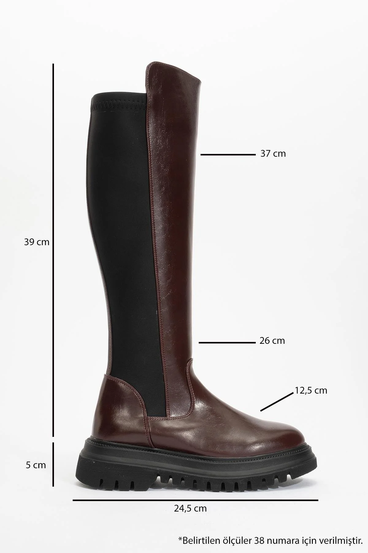 Shadow Burgundy Boot (Women) - Image 4