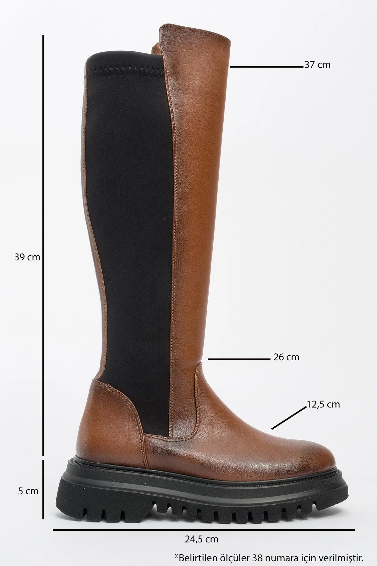 Shadow Cognac Brown Boot (Women) - Image 4