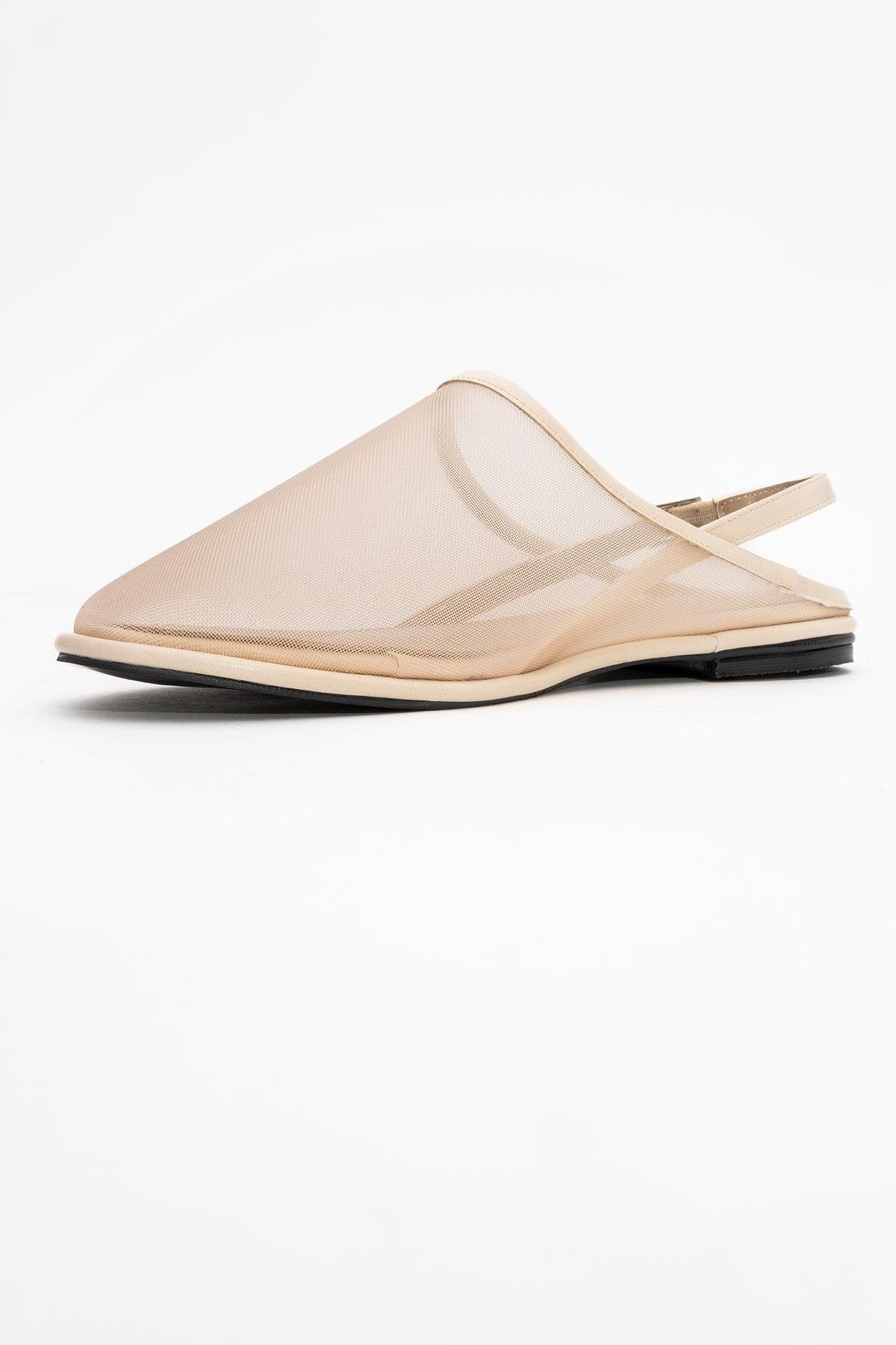 Shen Beige Mesh Sandal (Women) - Image 4